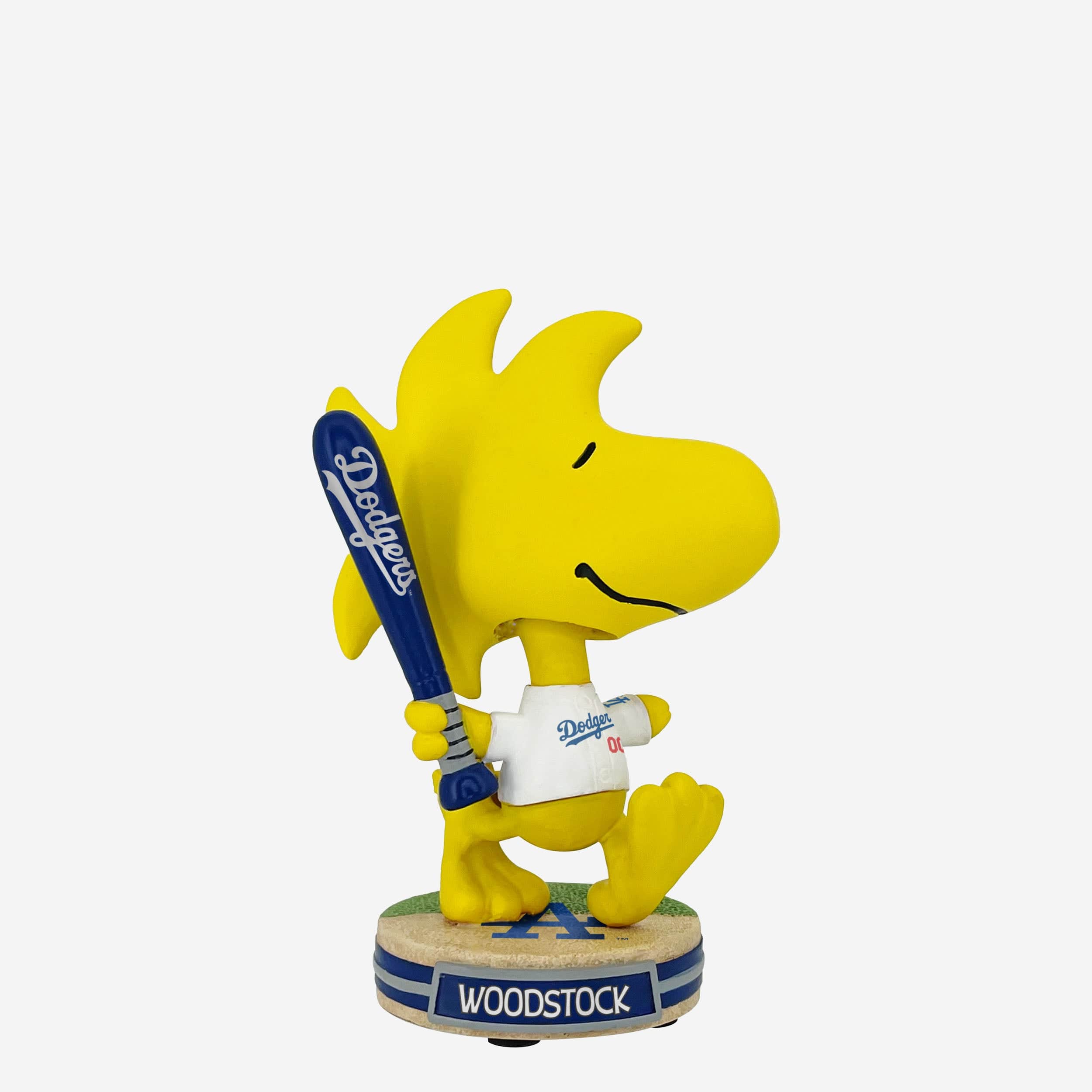 Los Angeles Dodgers Woodstock Peanuts Mini Bighead Bobblehead