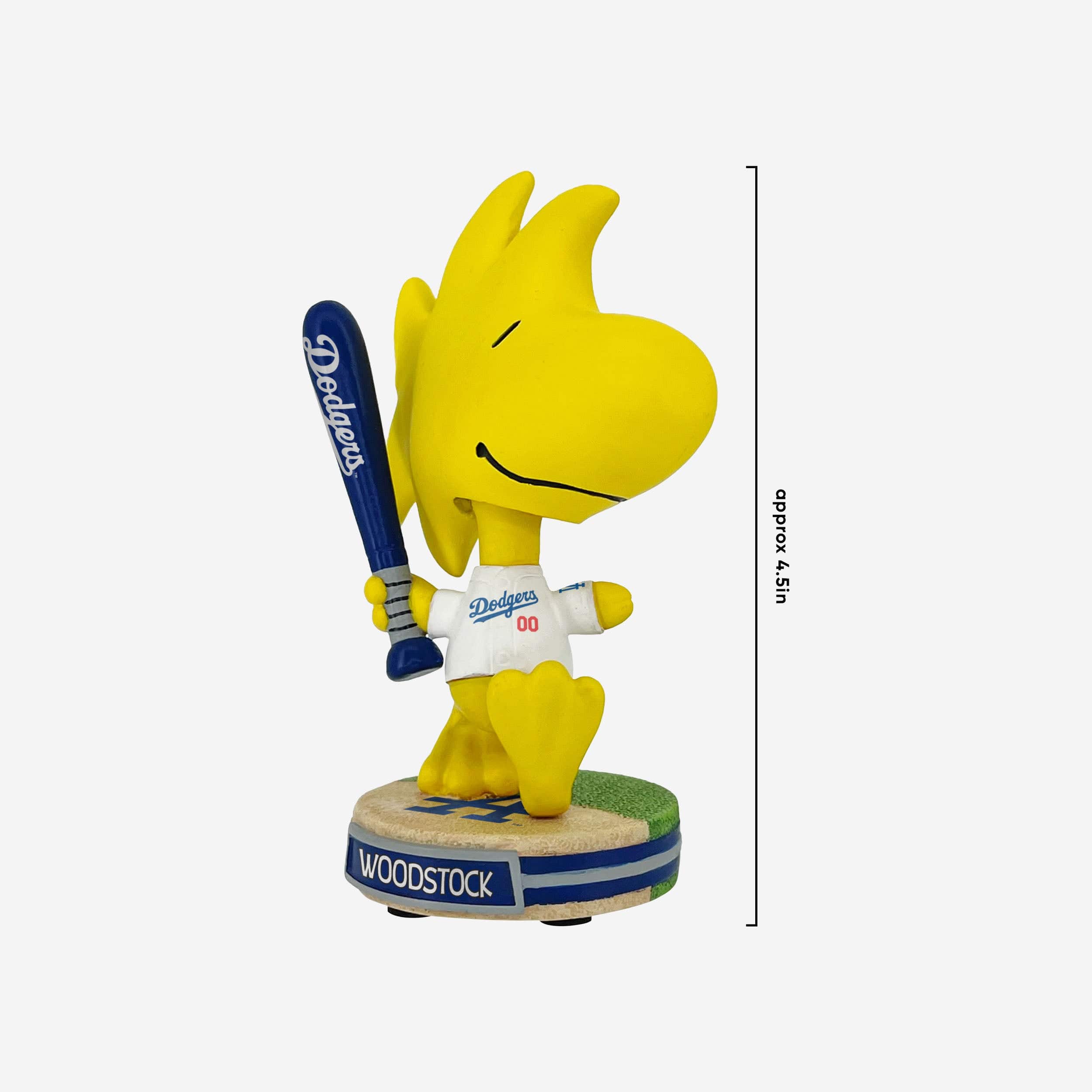 Los Angeles Dodgers Woodstock Peanuts Mini Bighead Bobblehead - Image 4