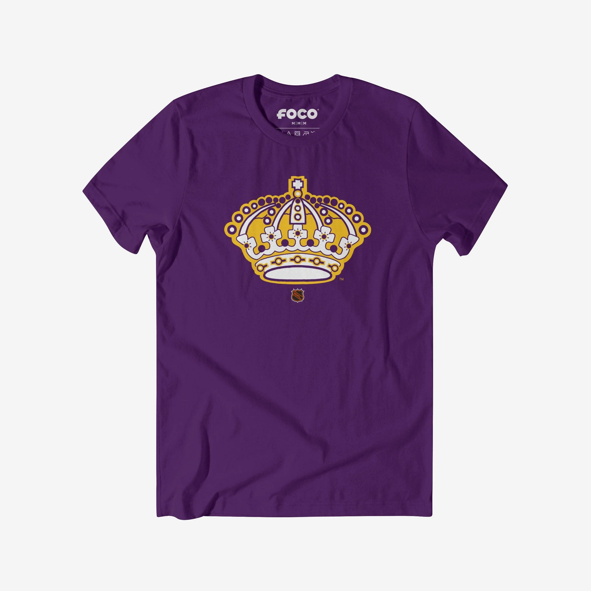 Los Angeles Kings 1967 Retro Logo T-Shirt - Image 4