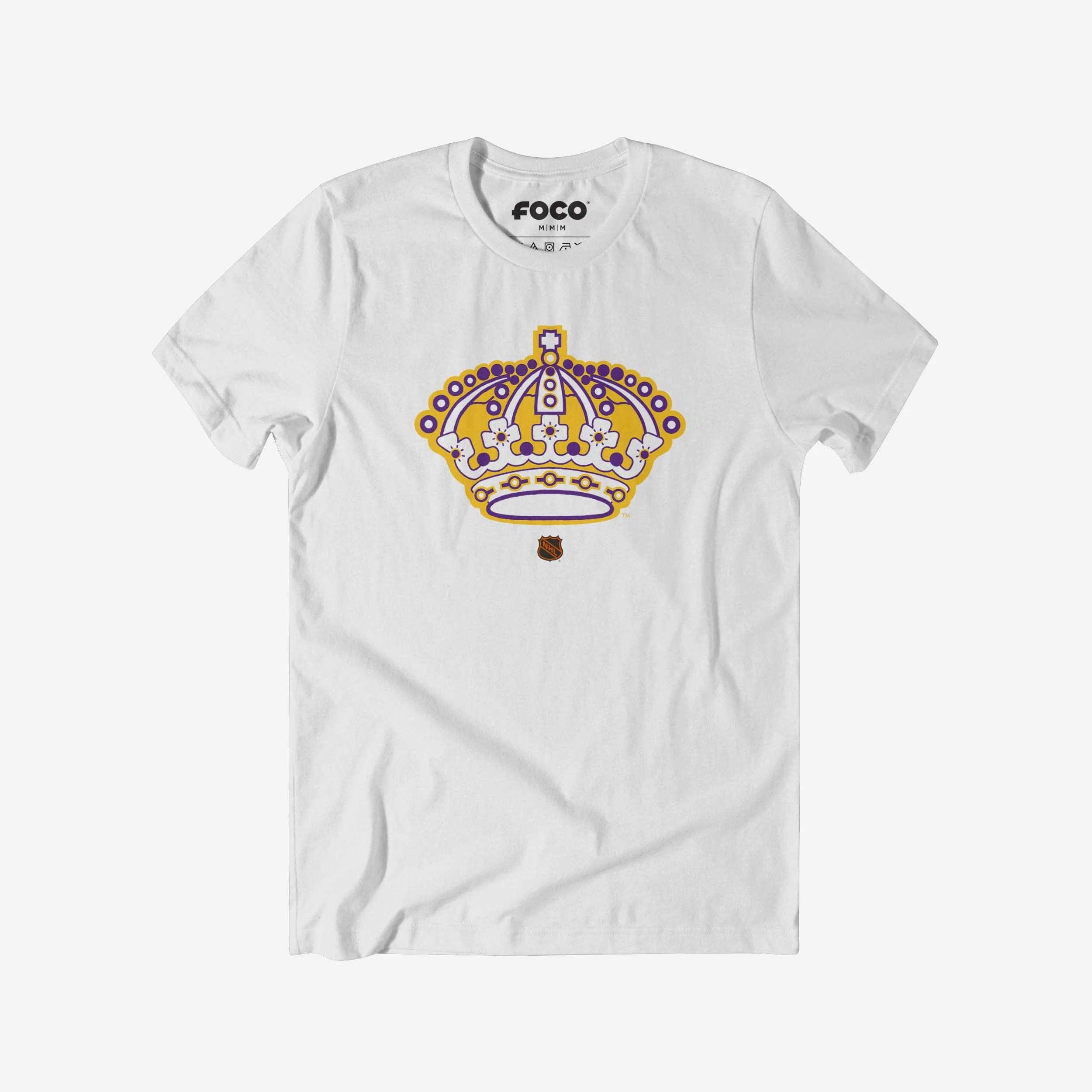 Los Angeles Kings 1967 Retro Logo T-Shirt - Image 7