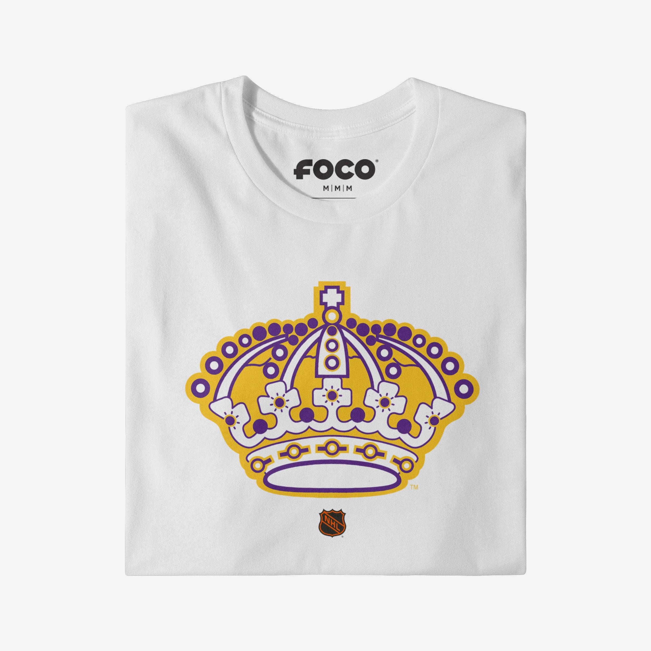 Los Angeles Kings 1967 Retro Logo T-Shirt - Image 9
