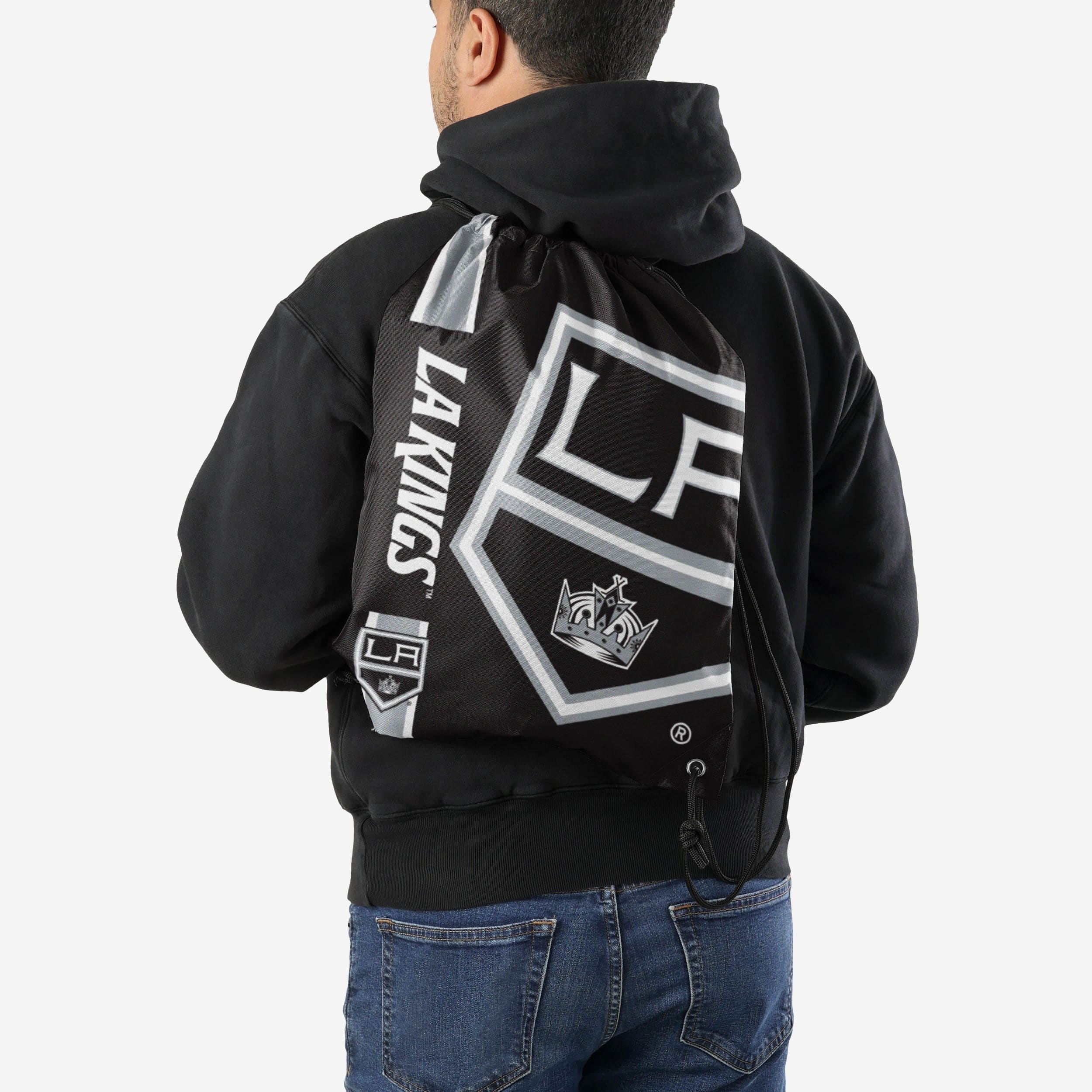 Los Angeles Kings Big Logo Drawstring Backpack - Image 2