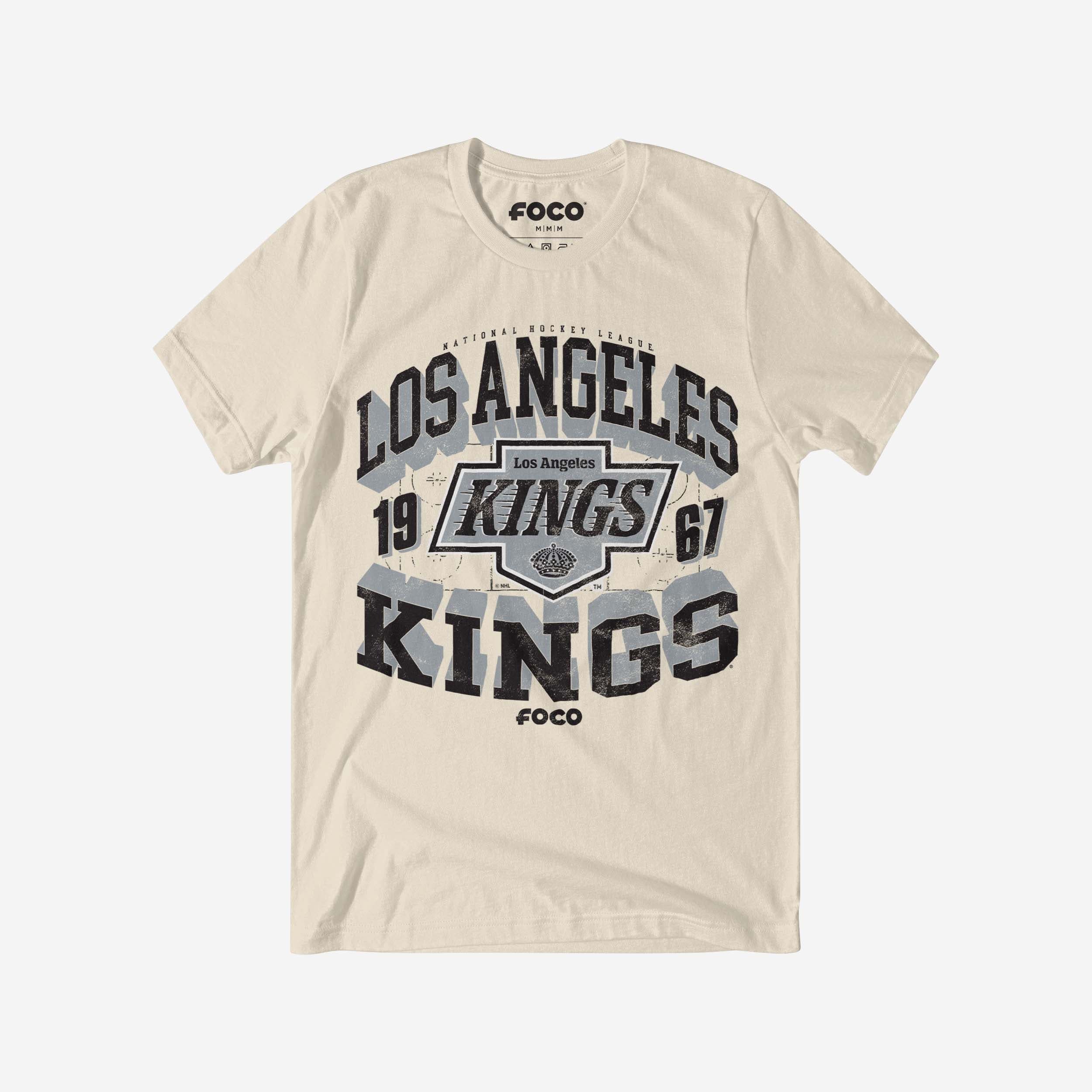 Los Angeles Kings Rink Arched Wordmark T-Shirt
