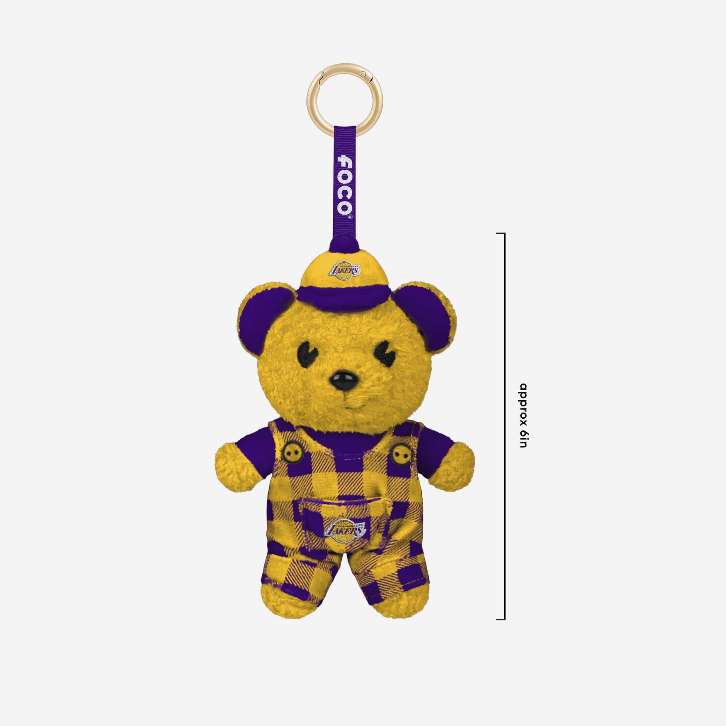 Los Angeles Lakers FOOCOOS Plush Bag Charm Keychain Blind Box Series 1 - Image 3