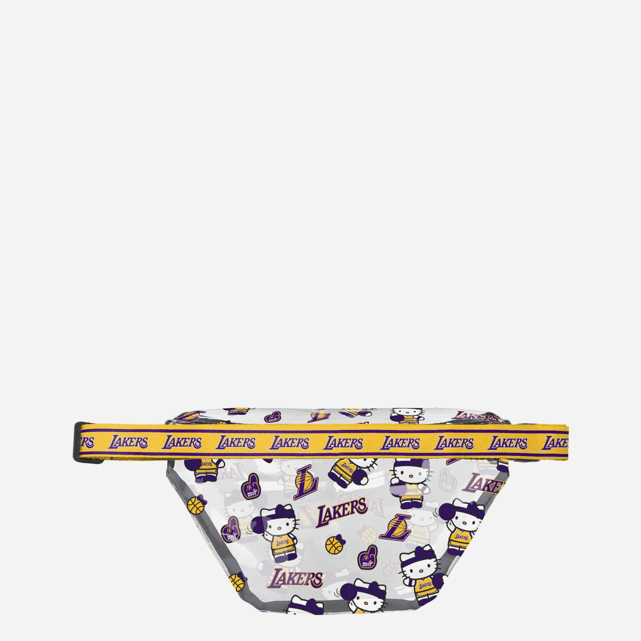 Los Angeles Lakers Hello Kitty® Clear Fanny Pack - Image 2
