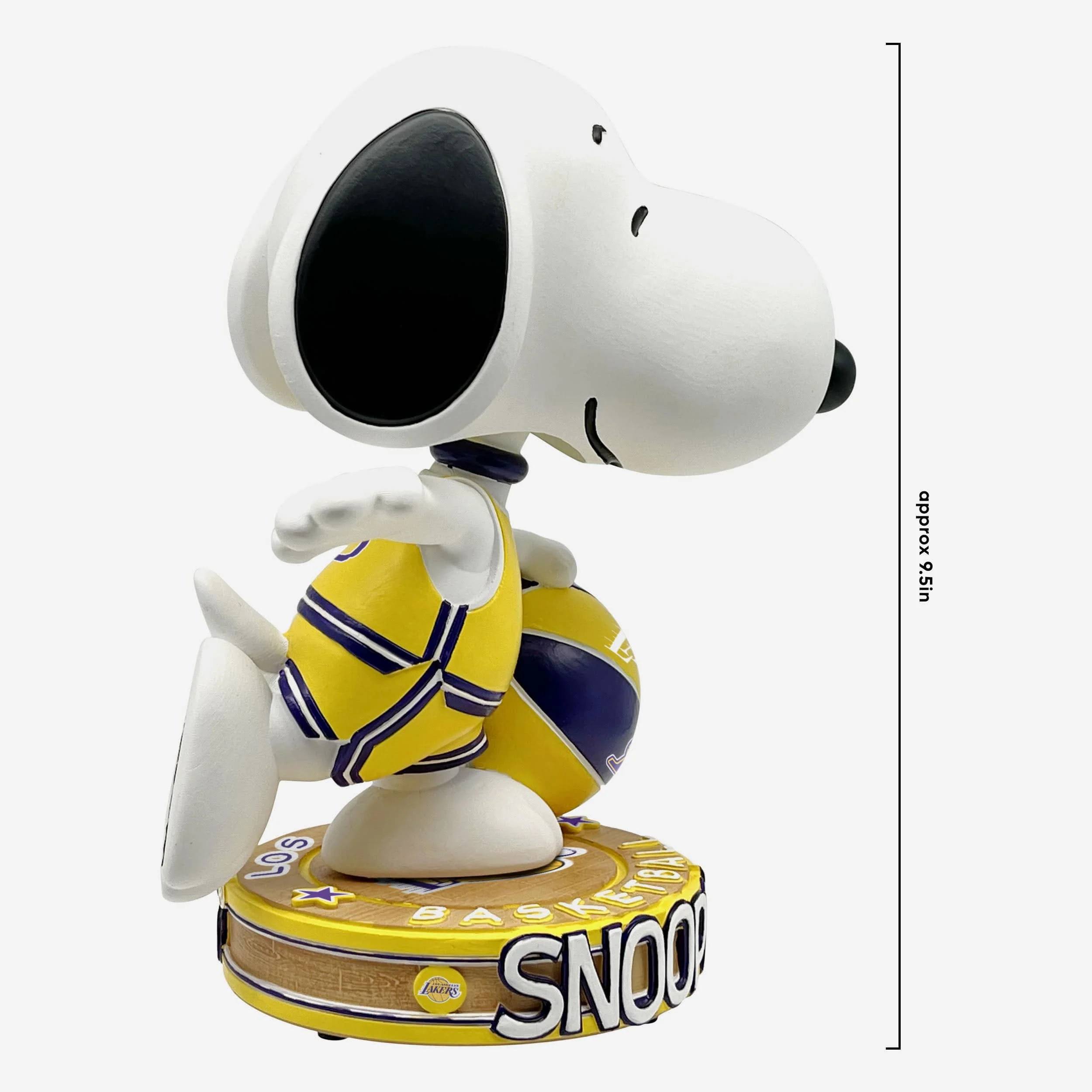 Los Angeles Lakers Snoopy Peanuts Bighead Bobblehead - Image 4