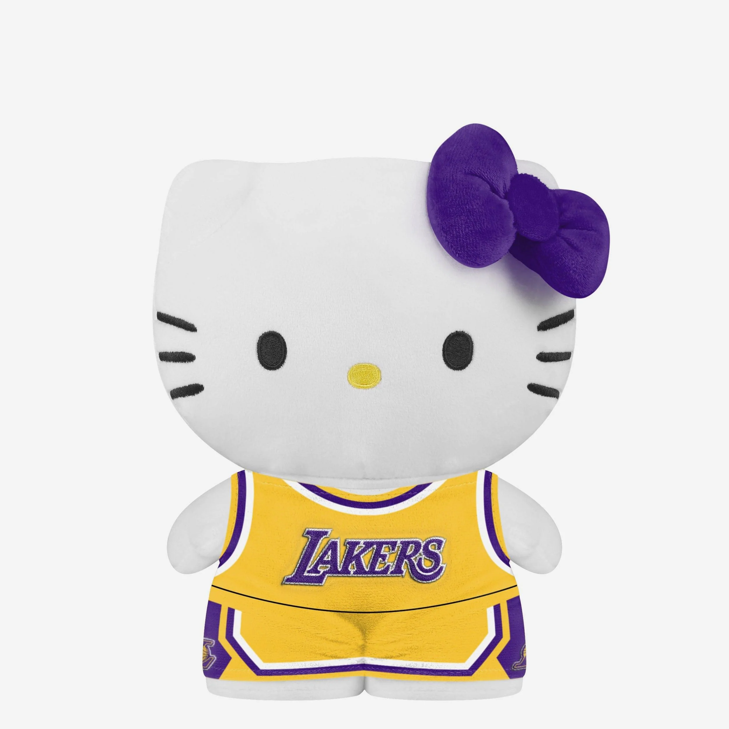 Los Angeles Lakers Team Color Bow Hello Kitty® Jersey Plush