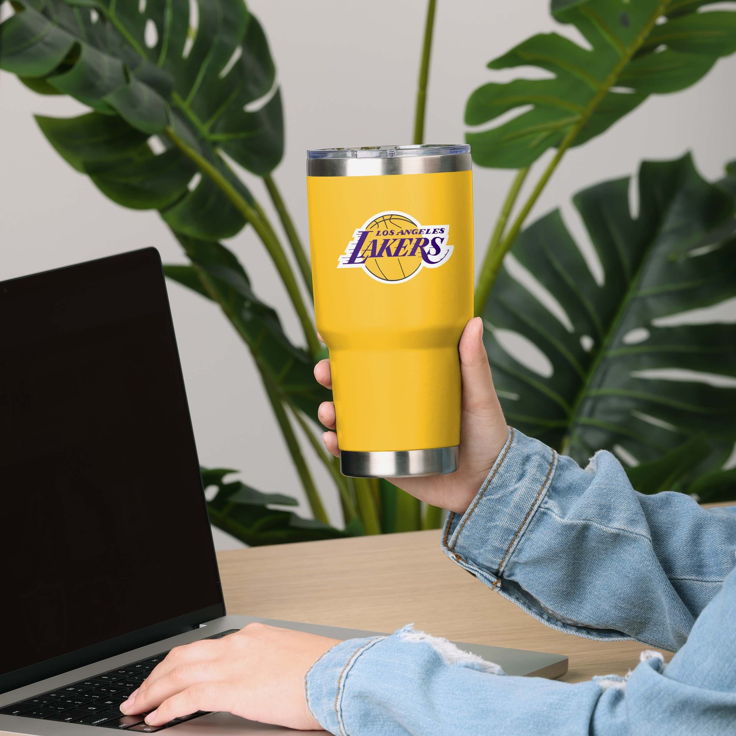 Los Angeles Lakers Team Logo 30 oz Tumbler - Image 2