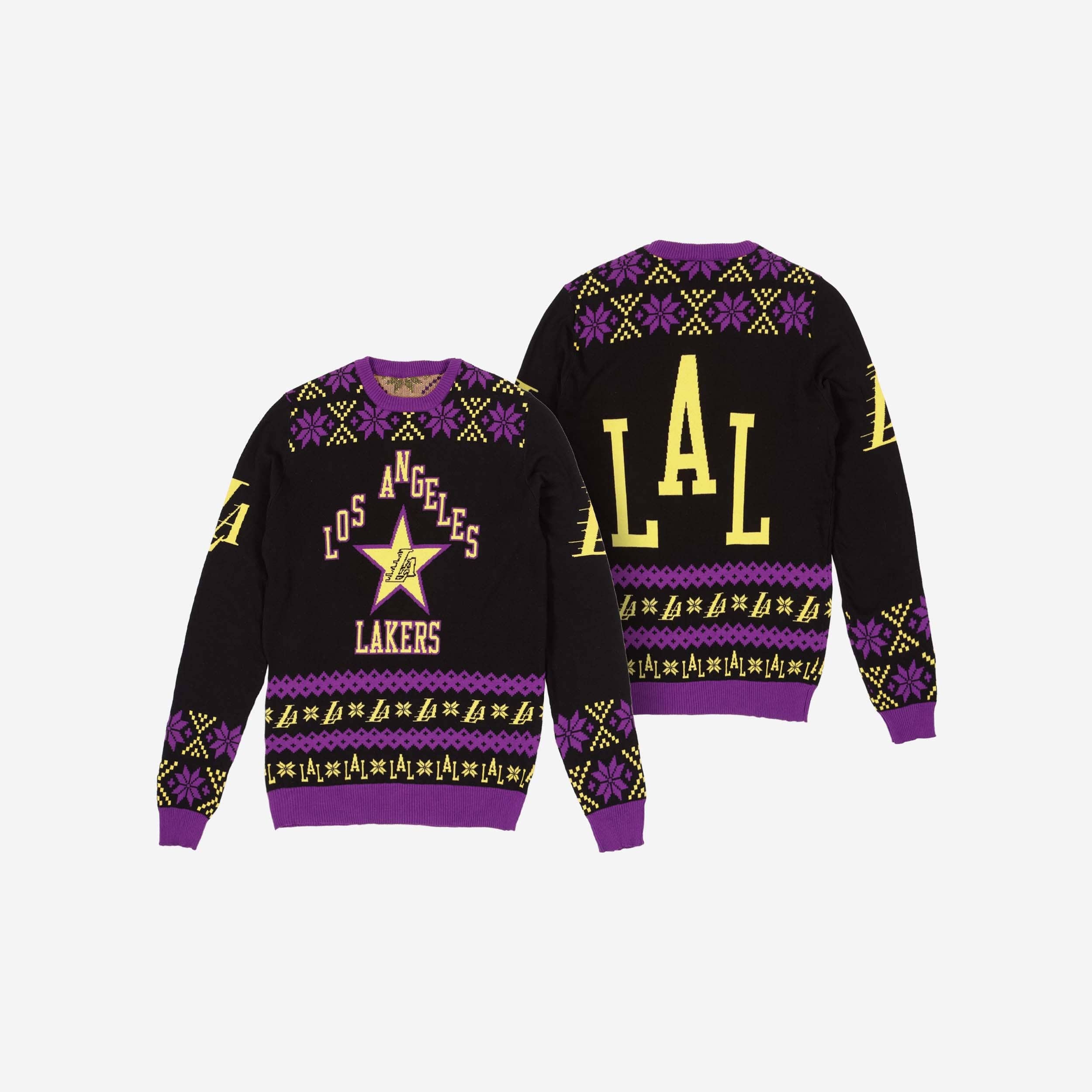 Los Angeles Lakers Thematic Knit Sweater - Image 3
