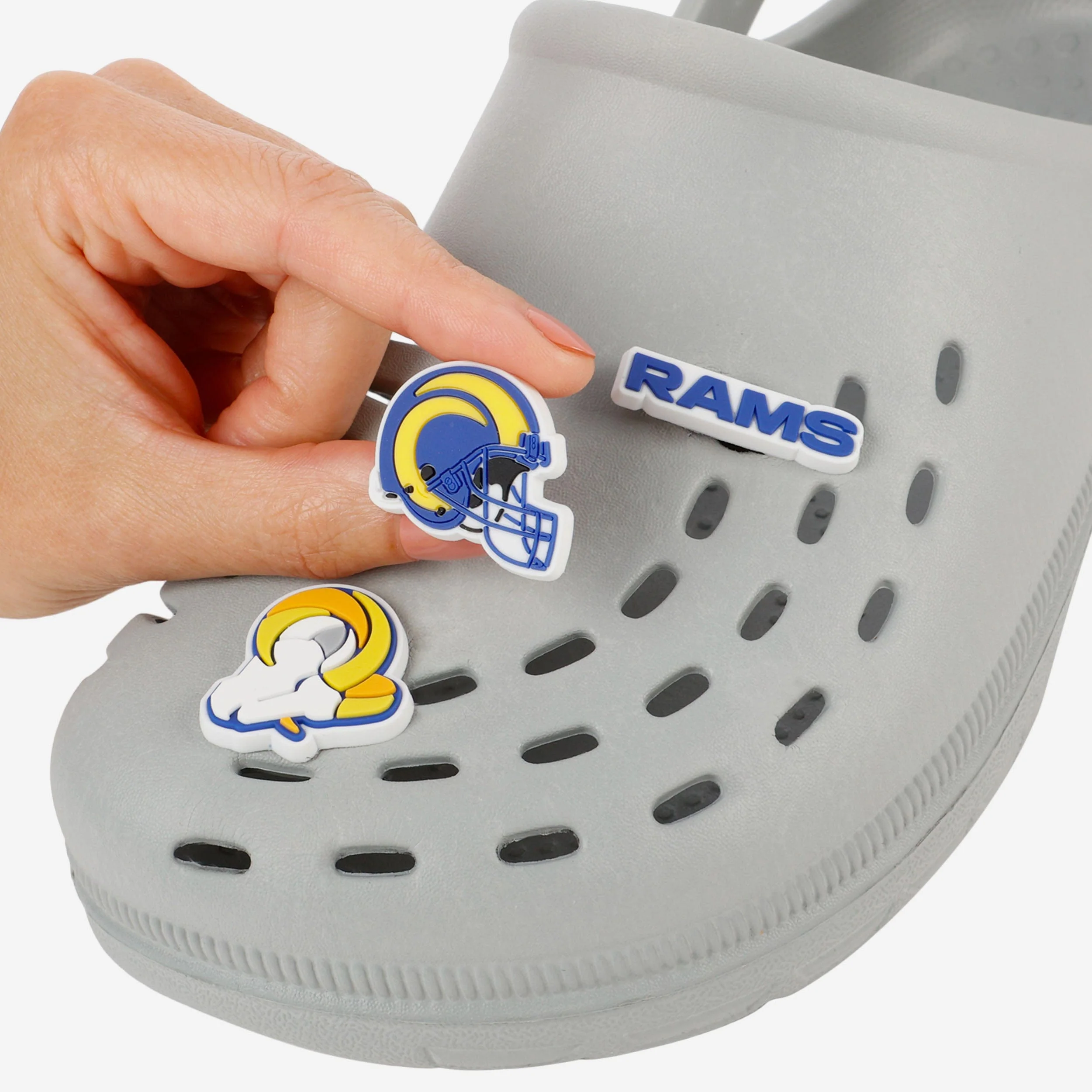 Los Angeles Rams 10 Pack Team Clog Charms - Image 3