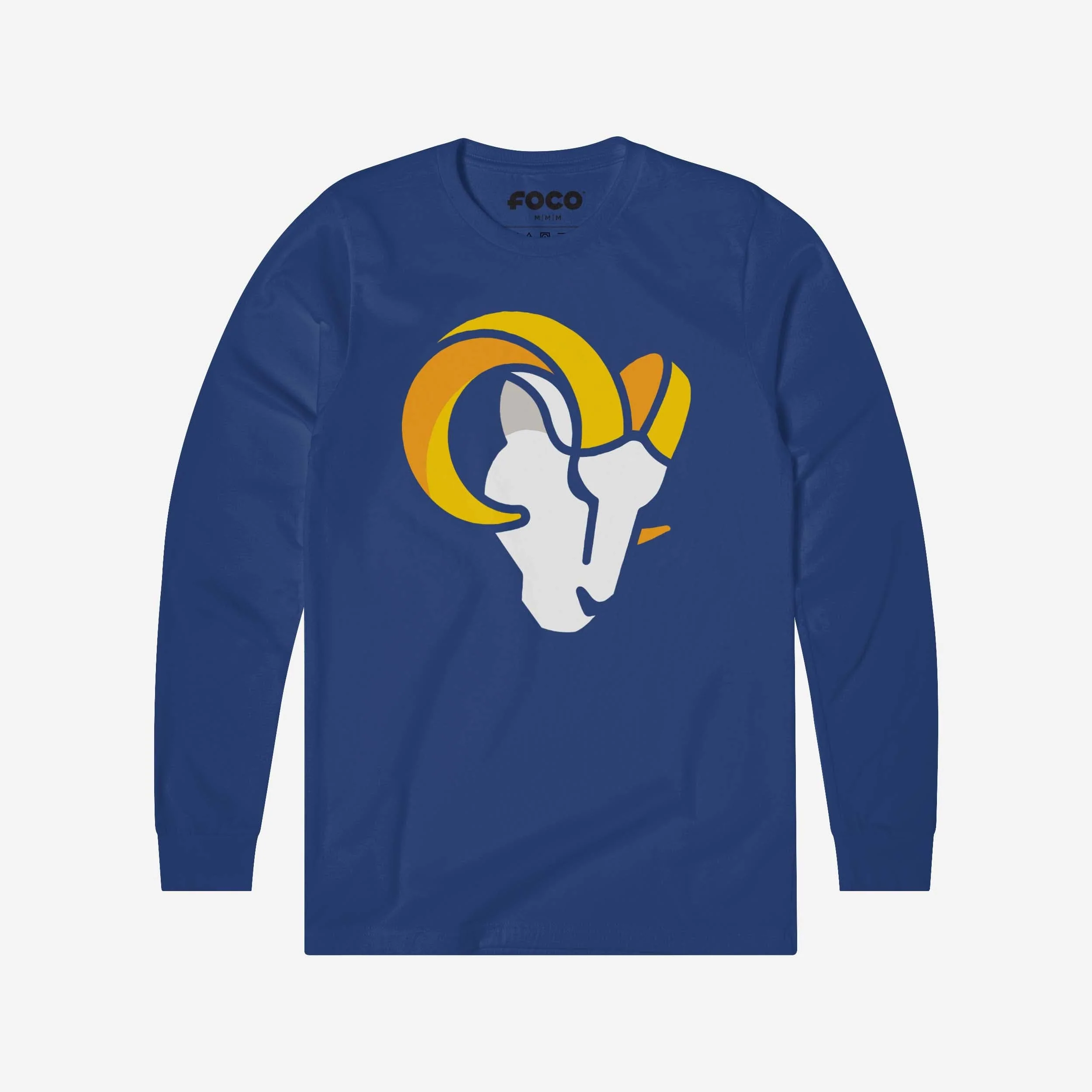 Los Angeles Rams 2020 Retro Primary Logo Long Sleeve T-Shirt