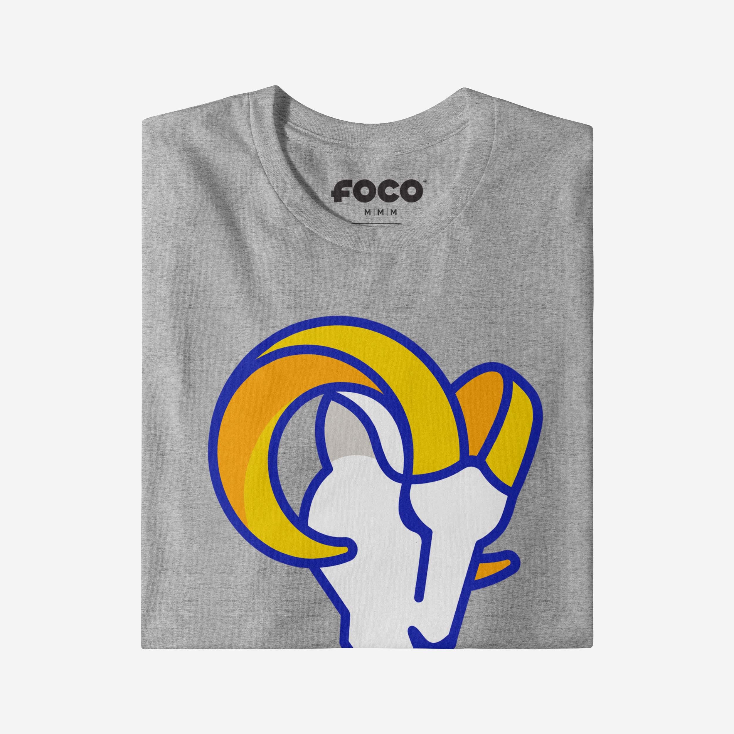 Los Angeles Rams 2020 Retro Primary Logo Long Sleeve T-Shirt - Image 12