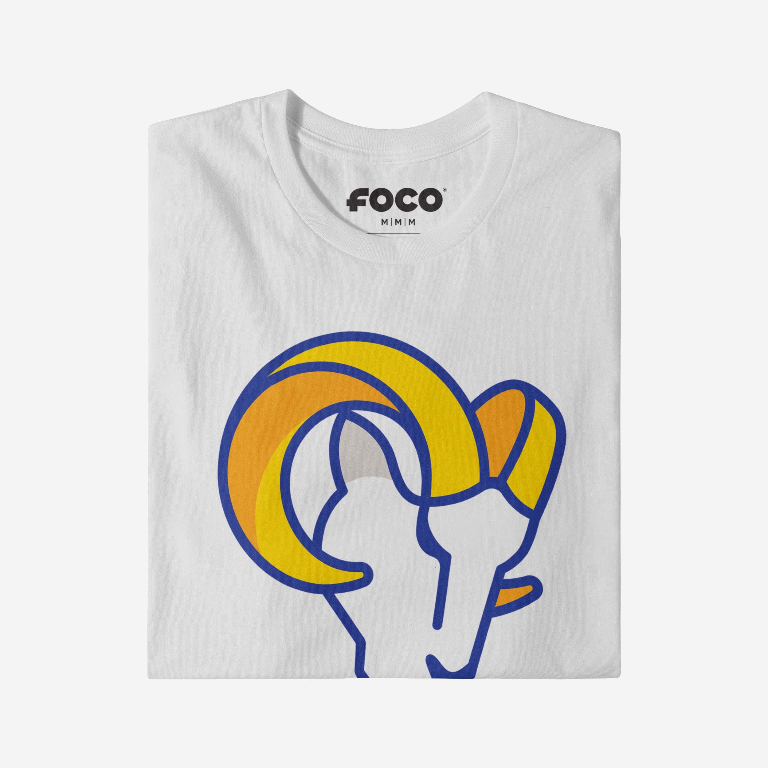 Los Angeles Rams 2020 Retro Primary Logo Long Sleeve T-Shirt - Image 16