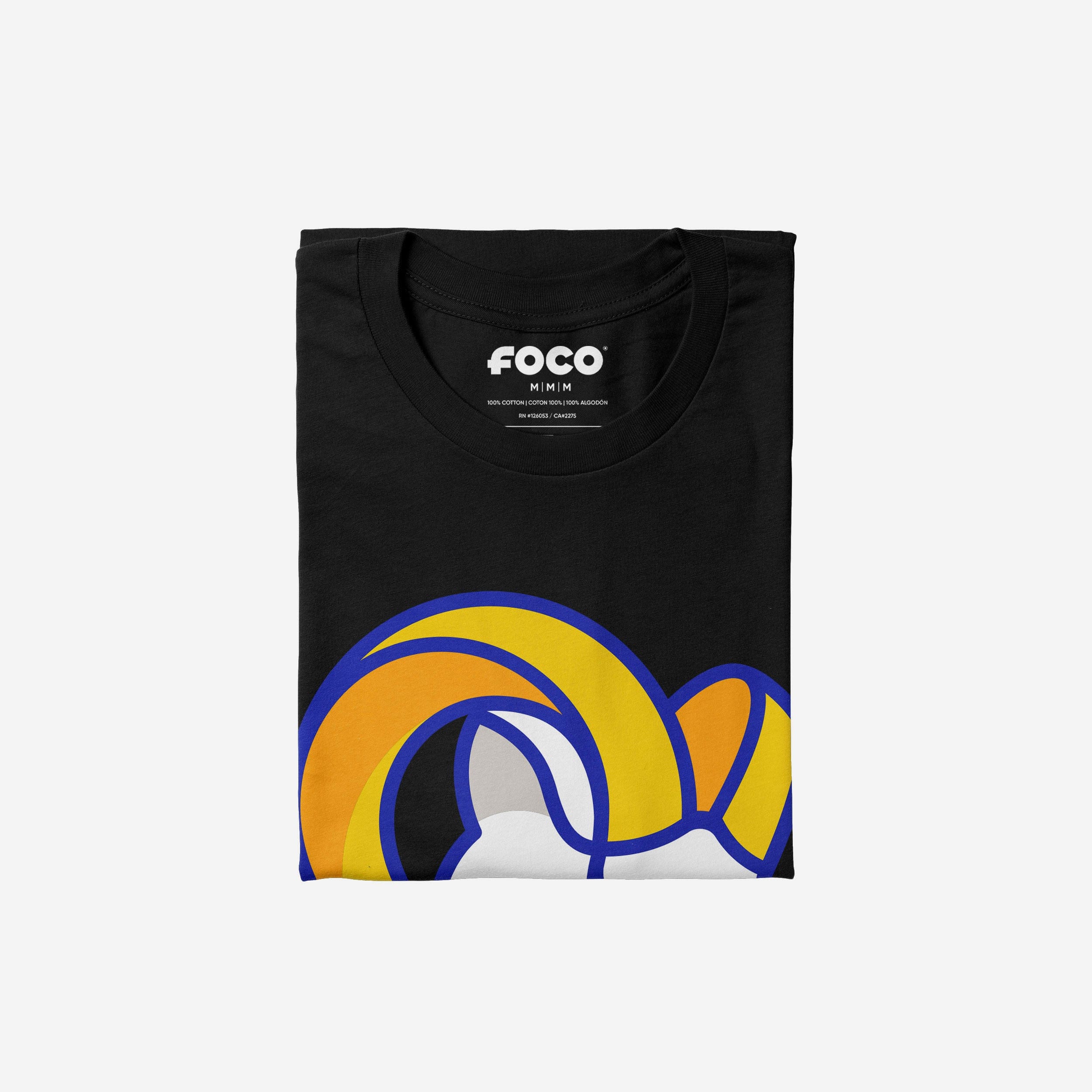 Los Angeles Rams 2020 Retro Primary Logo T-Shirt - Image 8
