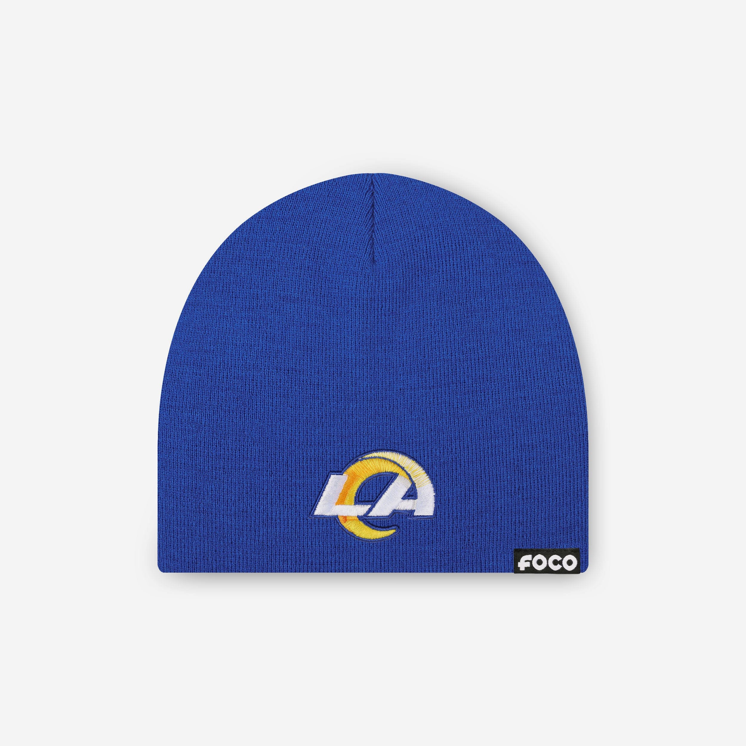 Los Angeles Rams Basic Primary Logo Skull Beanie