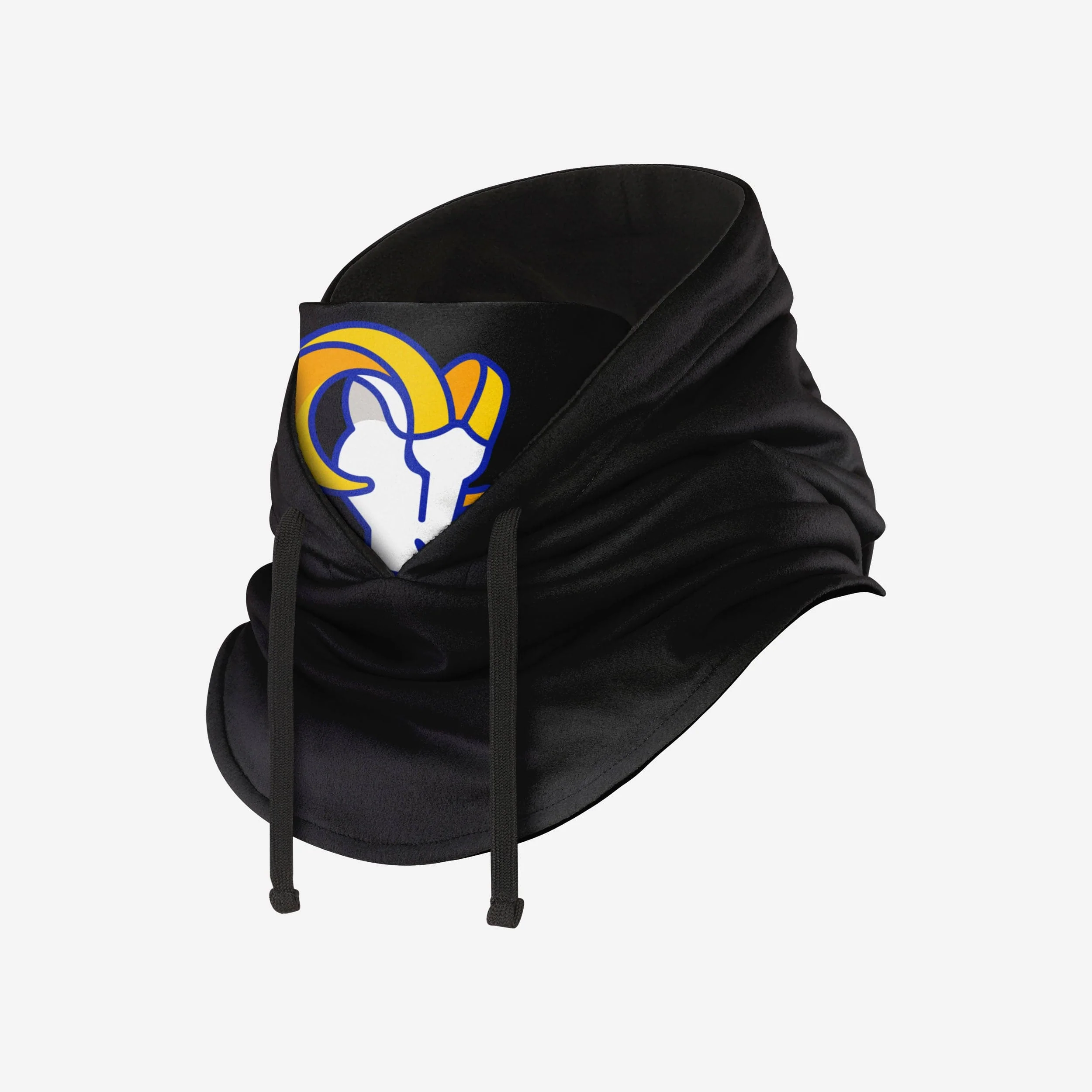 Los Angeles Rams Black Drawstring Hooded Gaiter - Image 2