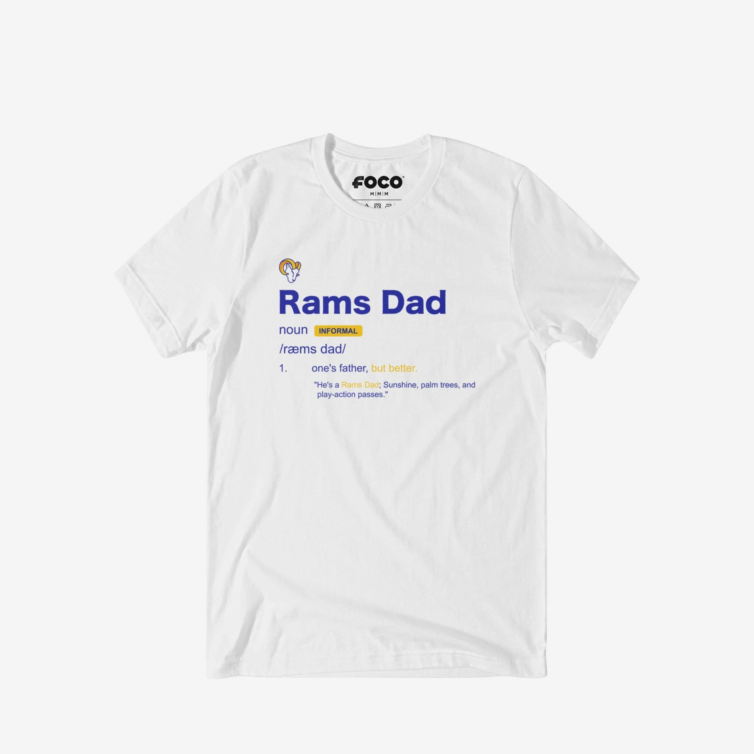 Los Angeles Rams Dad Definition T-Shirt