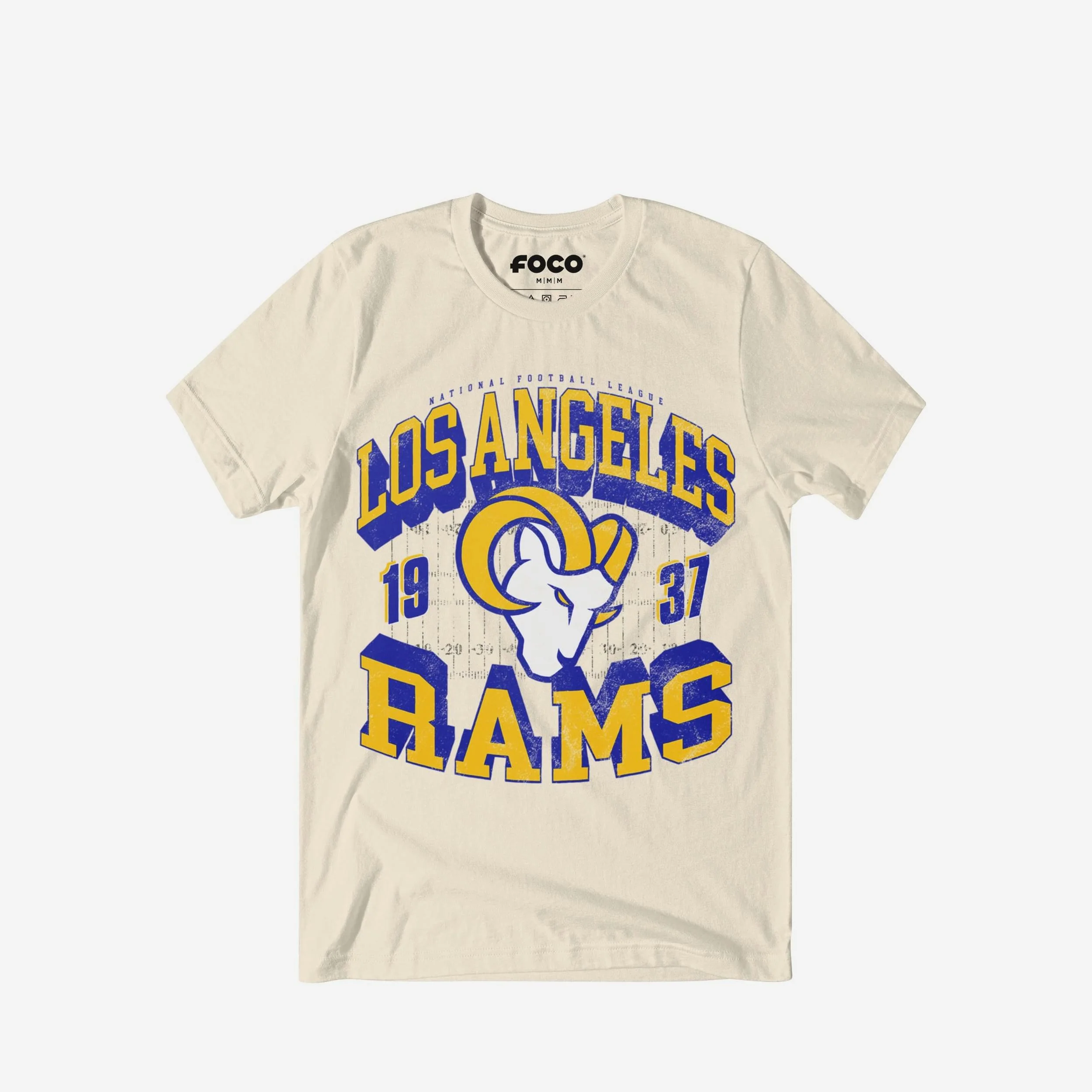 Los Angeles Rams Field Arched Wordmark T-Shirt