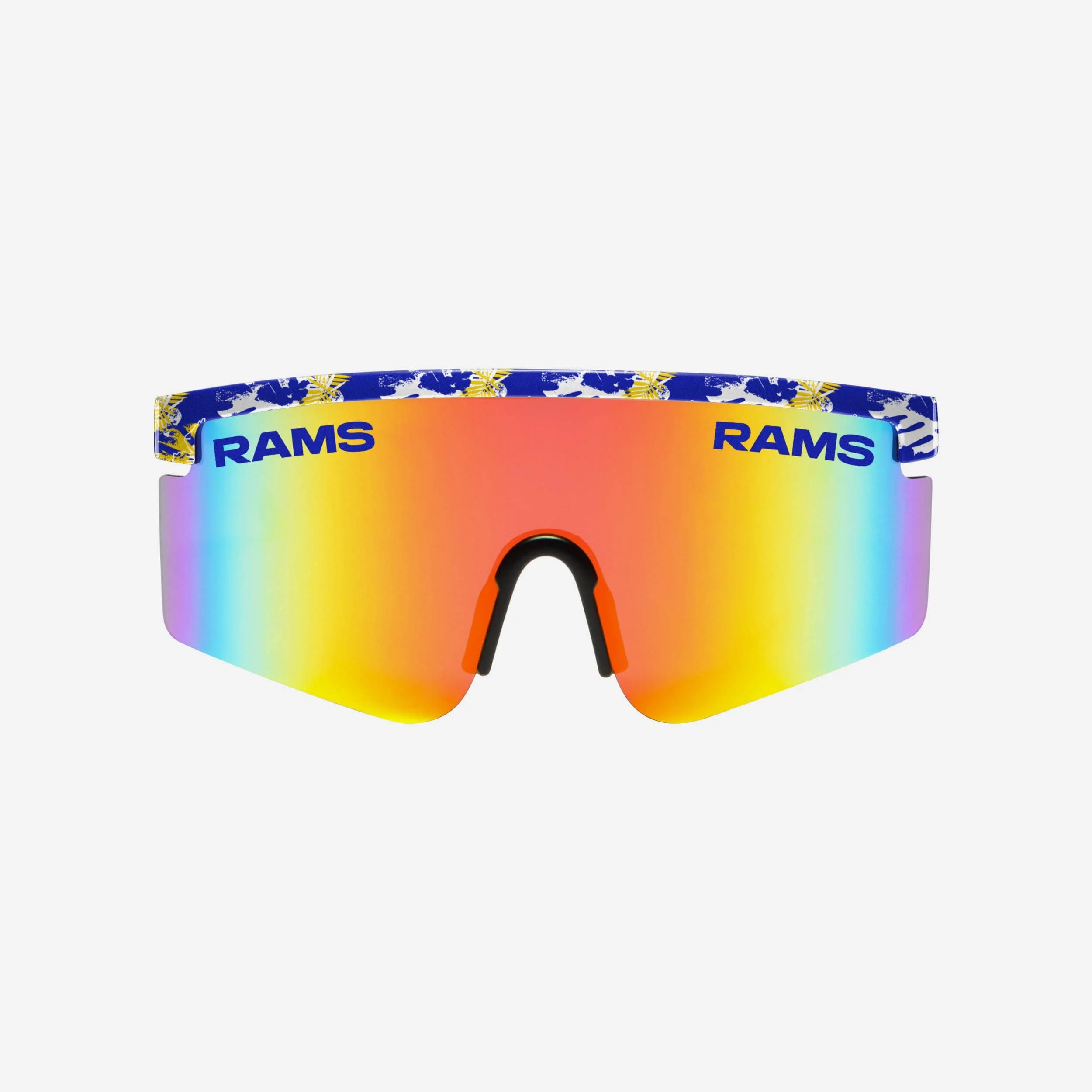 Los Angeles Rams Floral Large Frame Sunglasses - Image 2