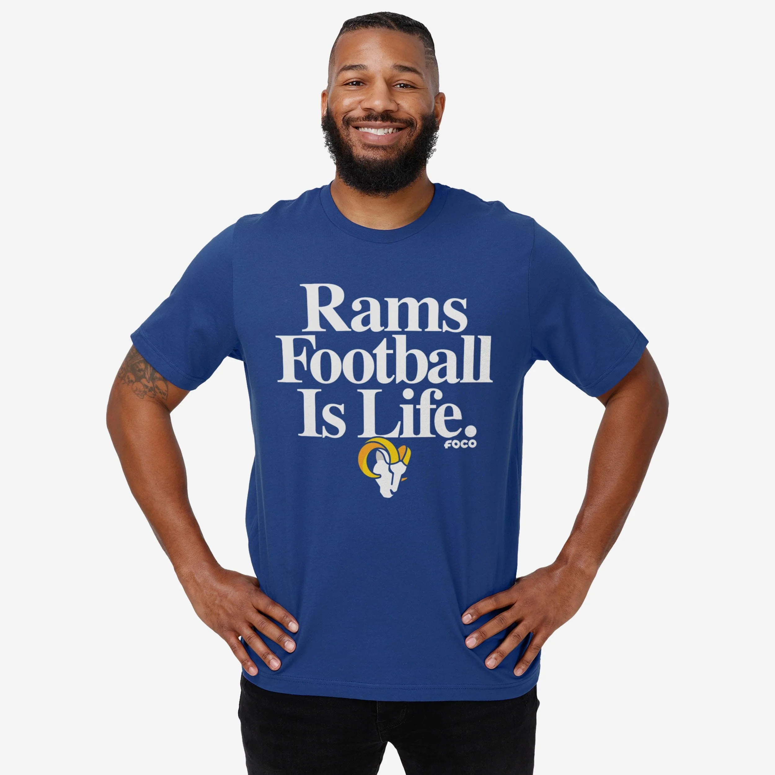 Los Angeles Rams Football is Life T-Shirt - Image 2