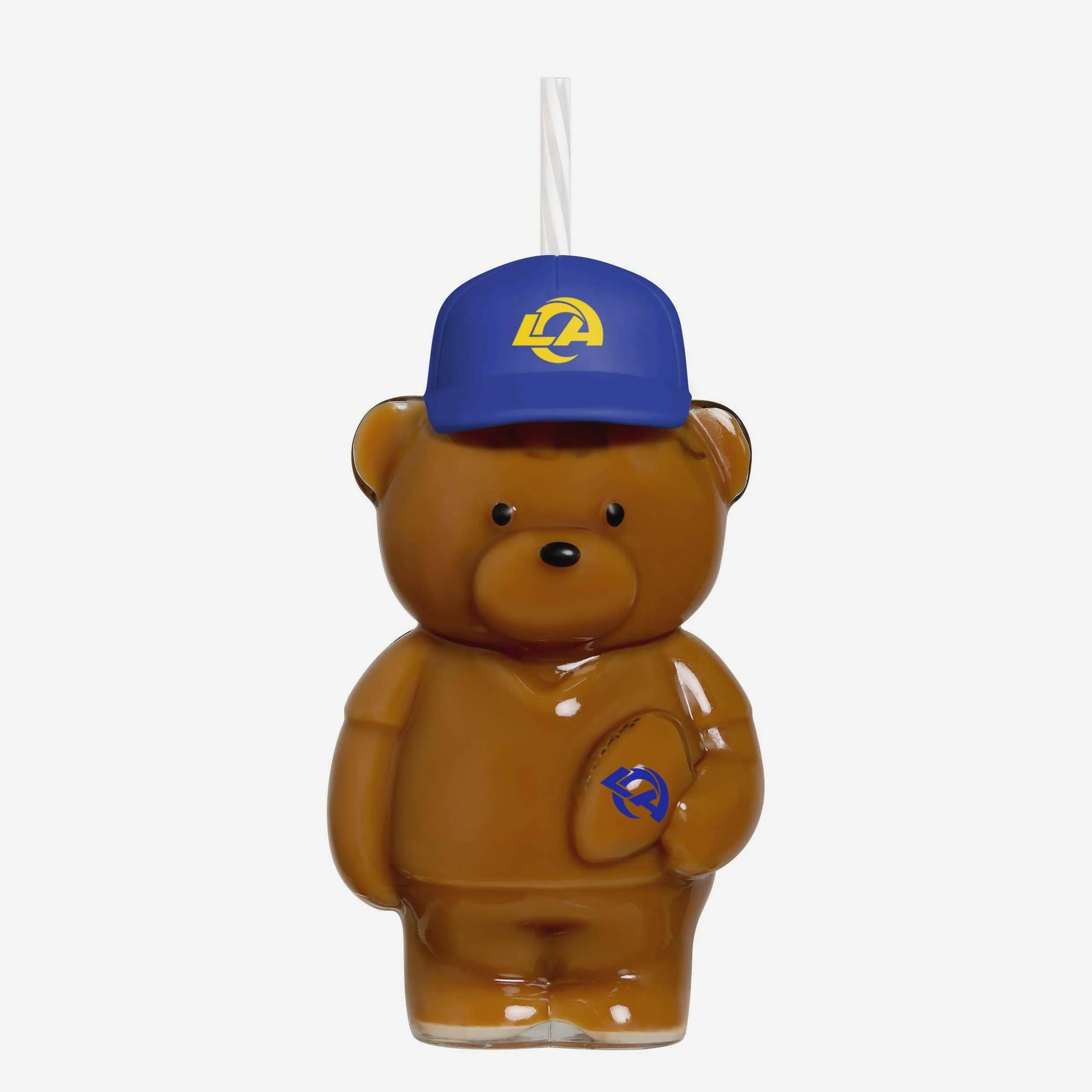 Los Angeles Rams Glass Bear Tumbler - Image 2