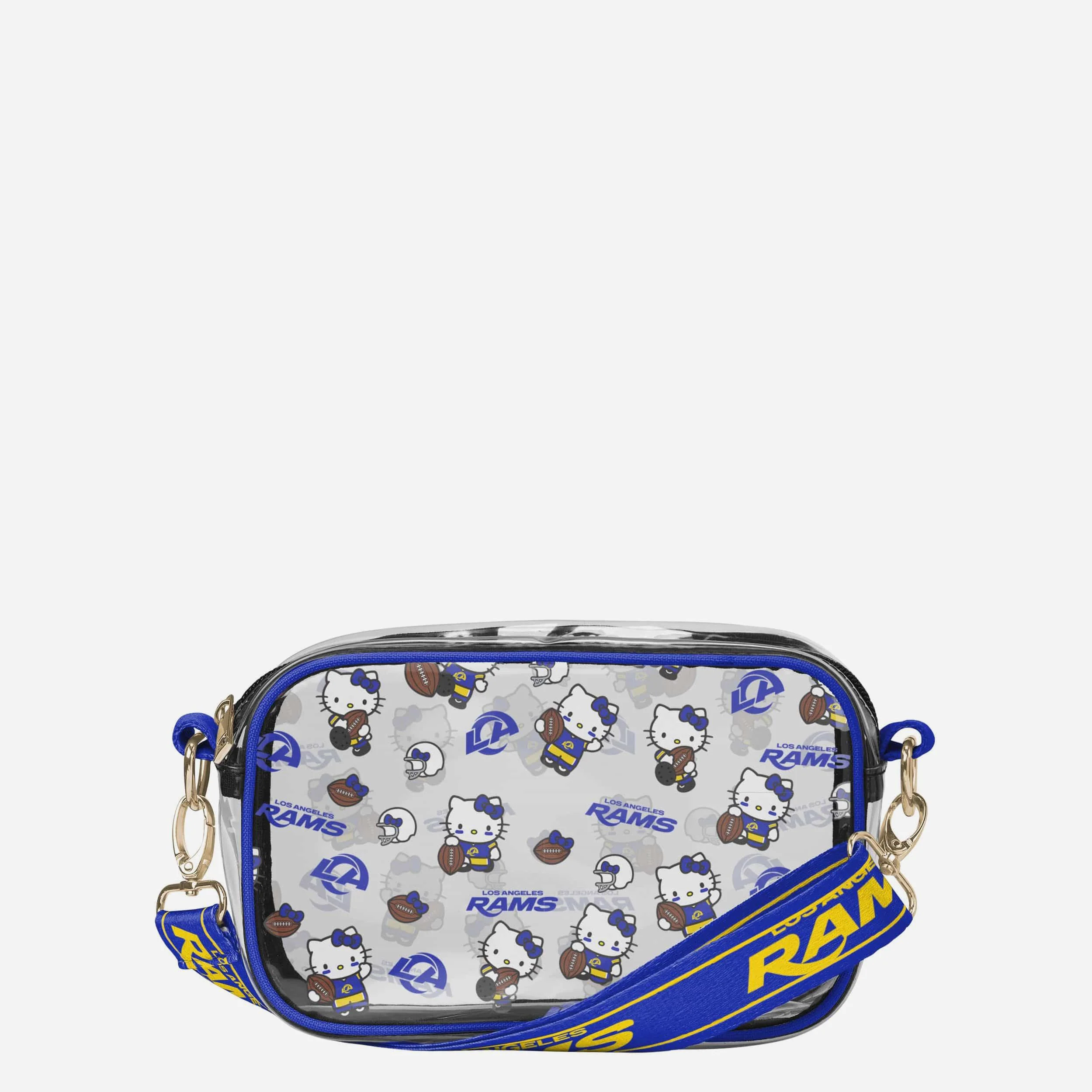 Los Angeles Rams Hello Kitty® Clear Crossbody Bag