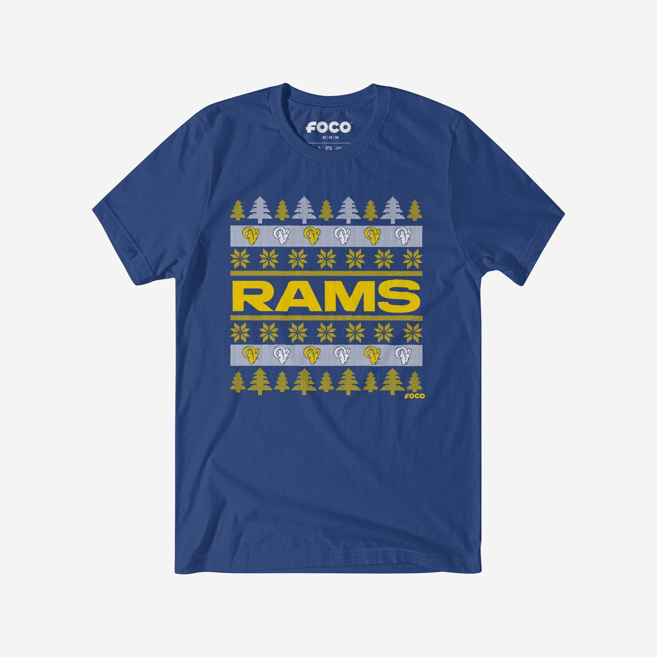 Los Angeles Rams Holiday Sweater T-Shirt