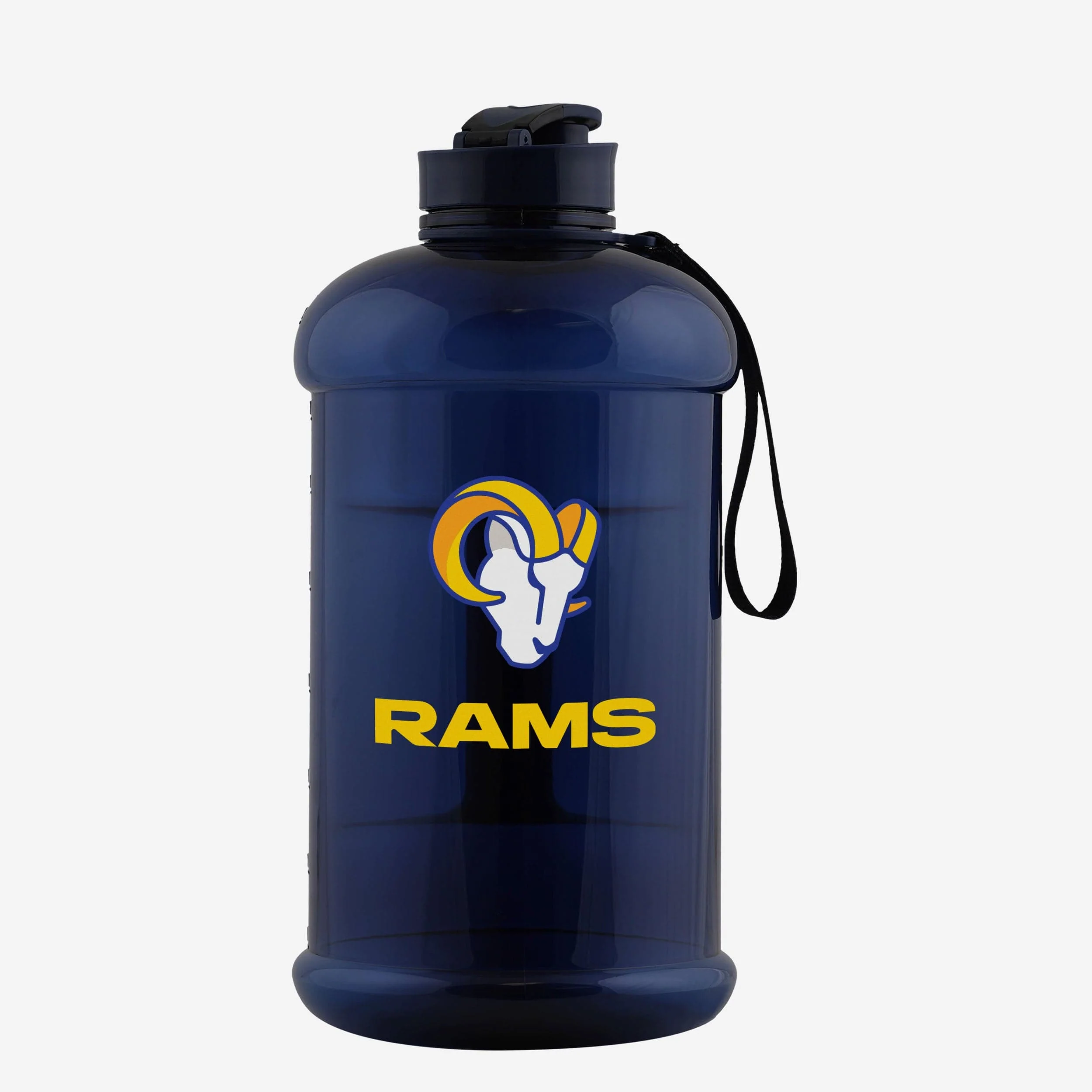 Los Angeles Rams Large Team Color Clear Sports Bottle