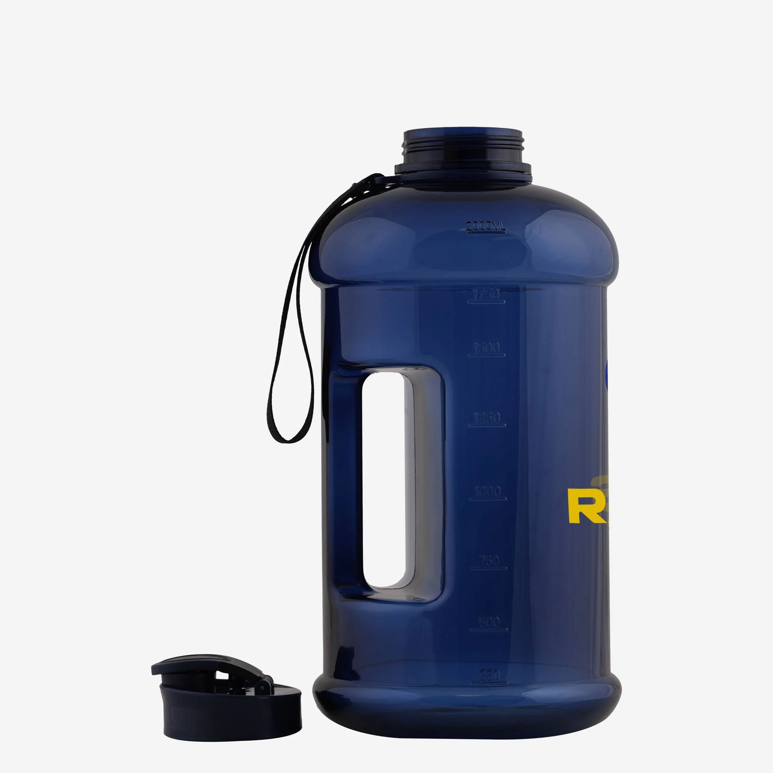 Los Angeles Rams Large Team Color Clear Sports Bottle - Image 3