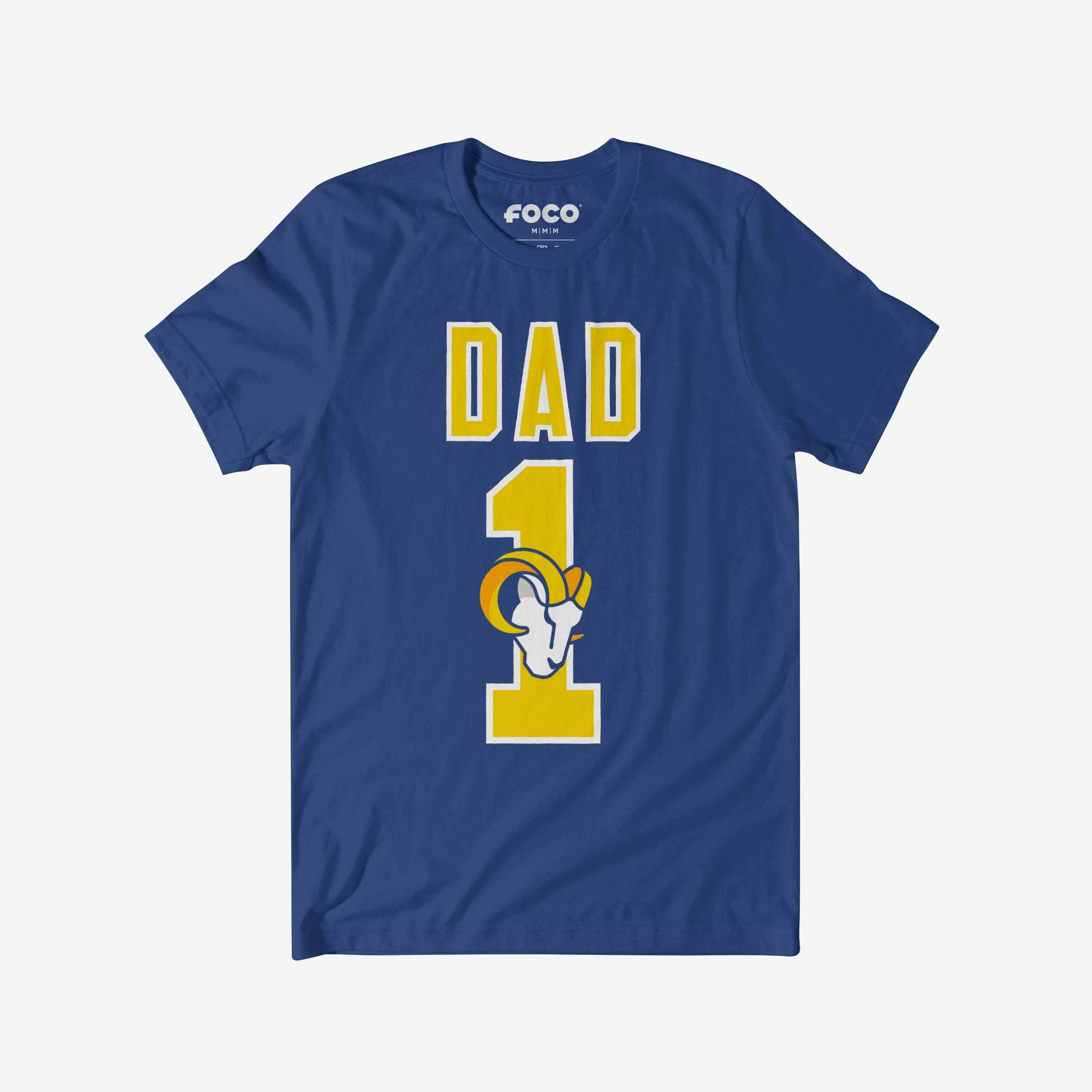 Los Angeles Rams Number 1 Dad T-Shirt