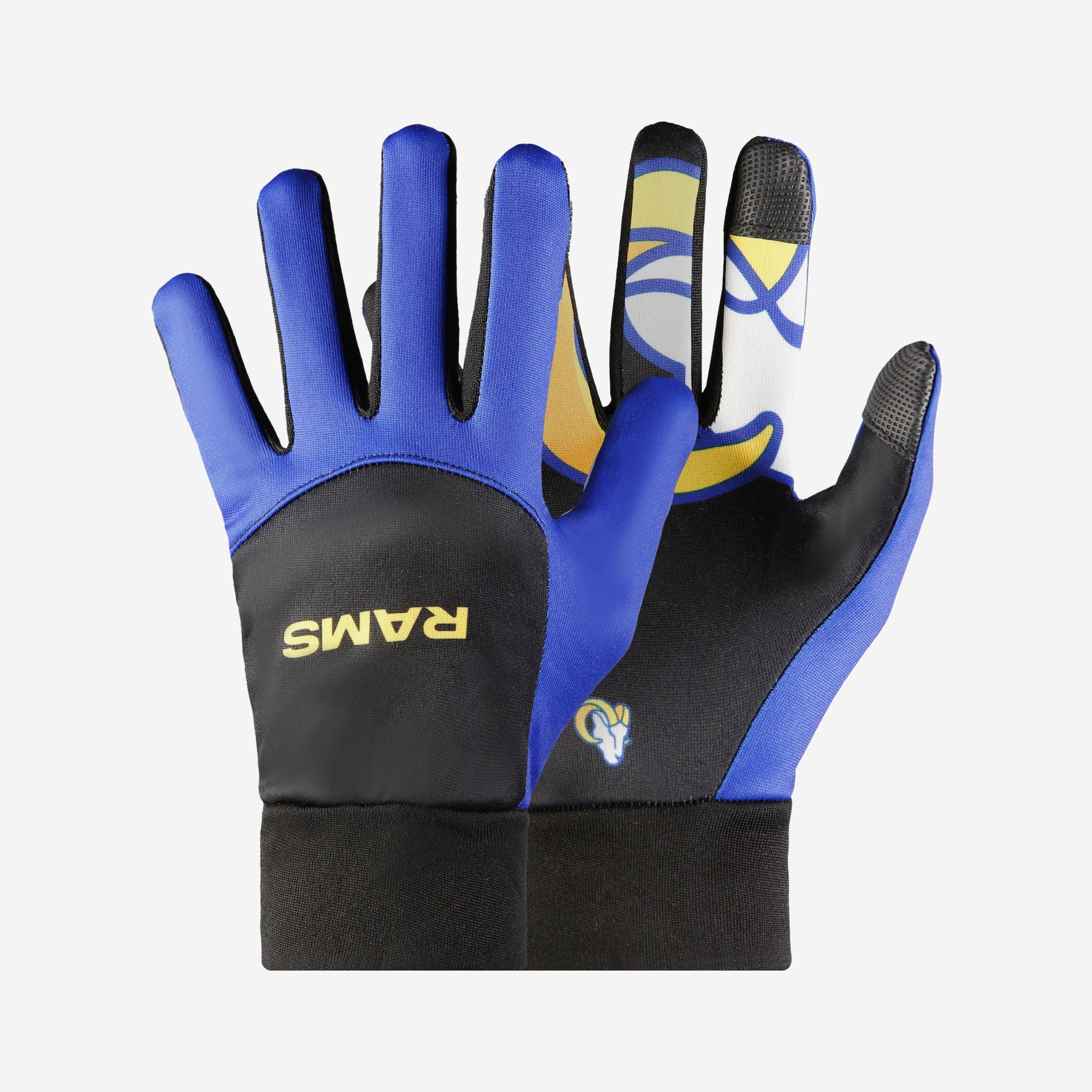Los Angeles Rams Palm Logo Texting Gloves