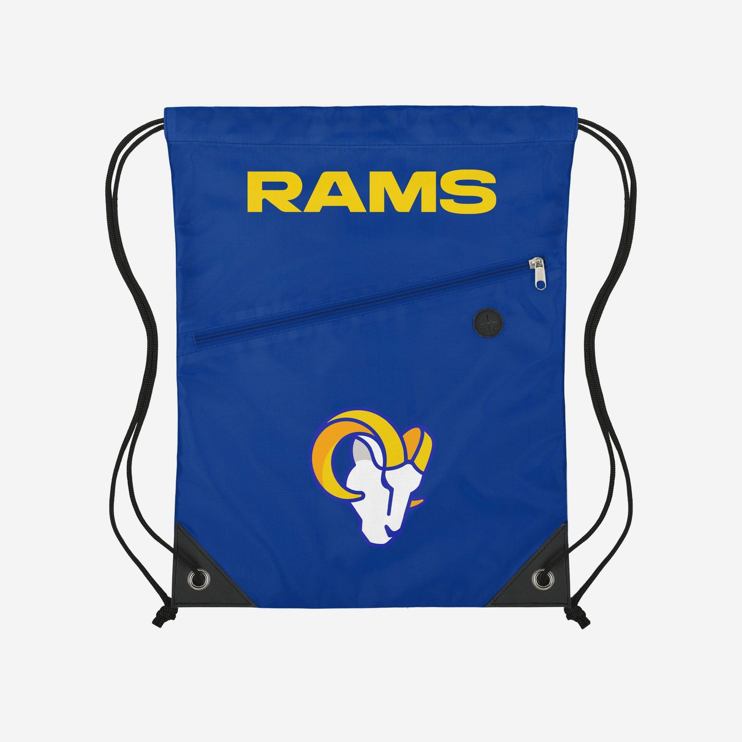 Los Angeles Rams Pocket Drawstring Backpack - Image 2