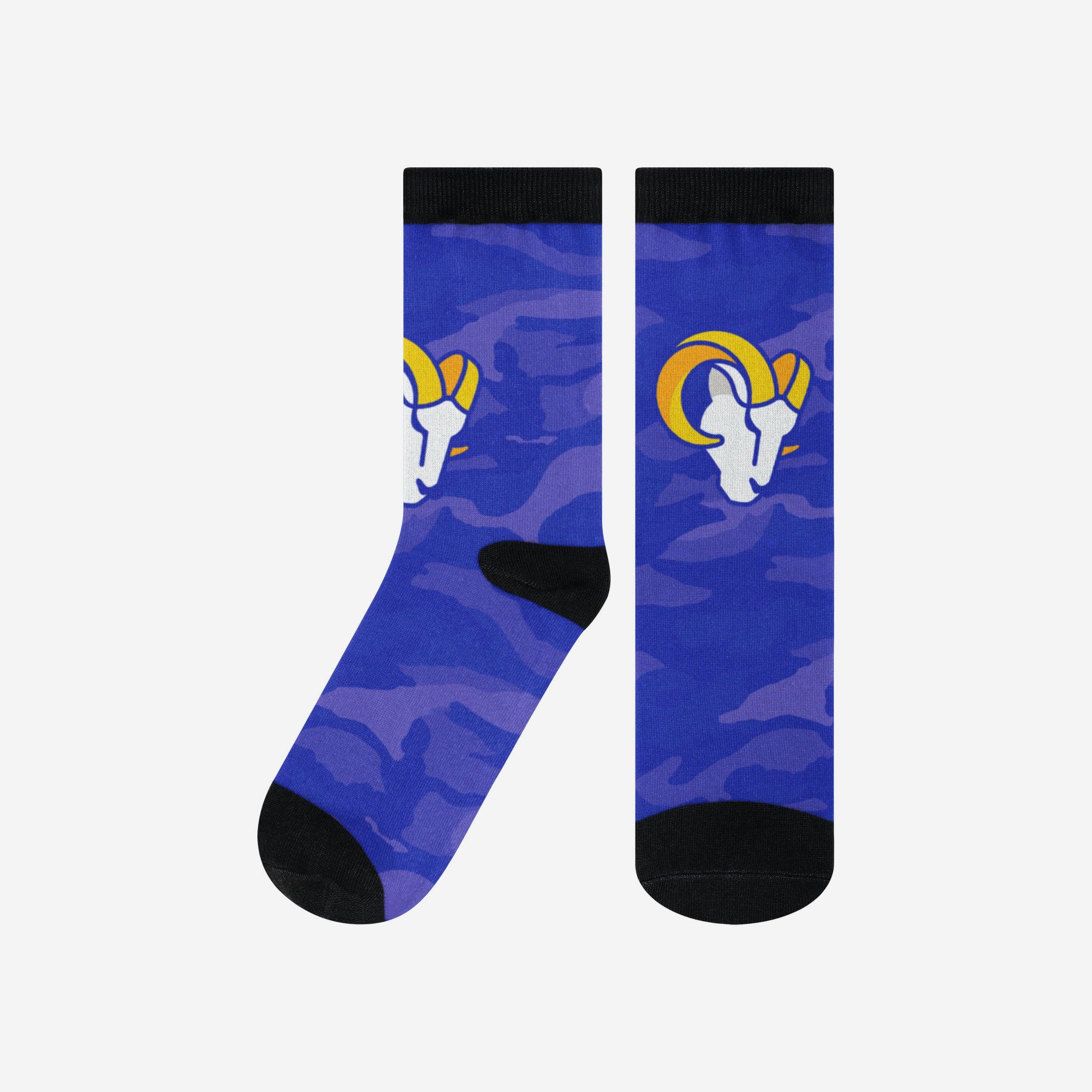 Los Angeles Rams Printed Camo Socks
