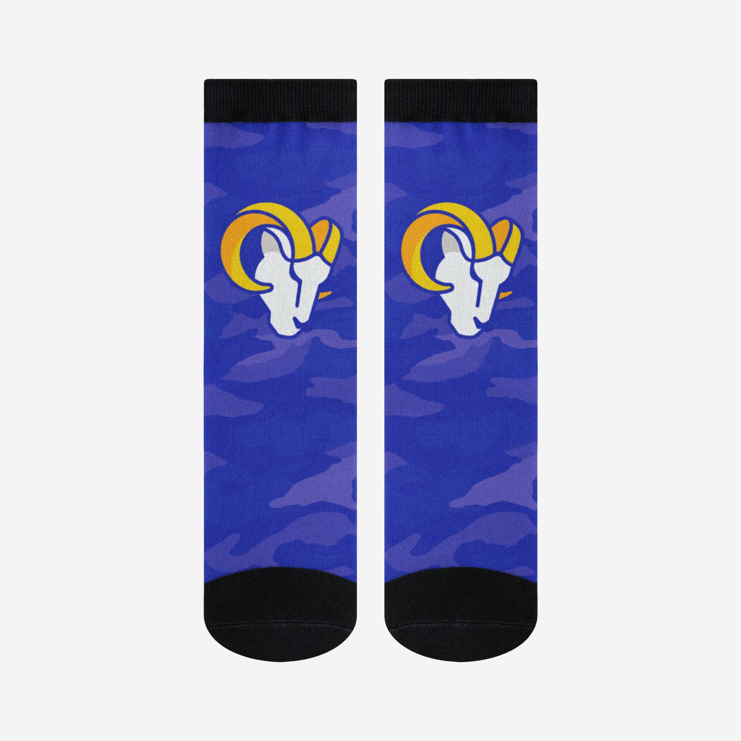 Los Angeles Rams Printed Camo Socks - Image 3