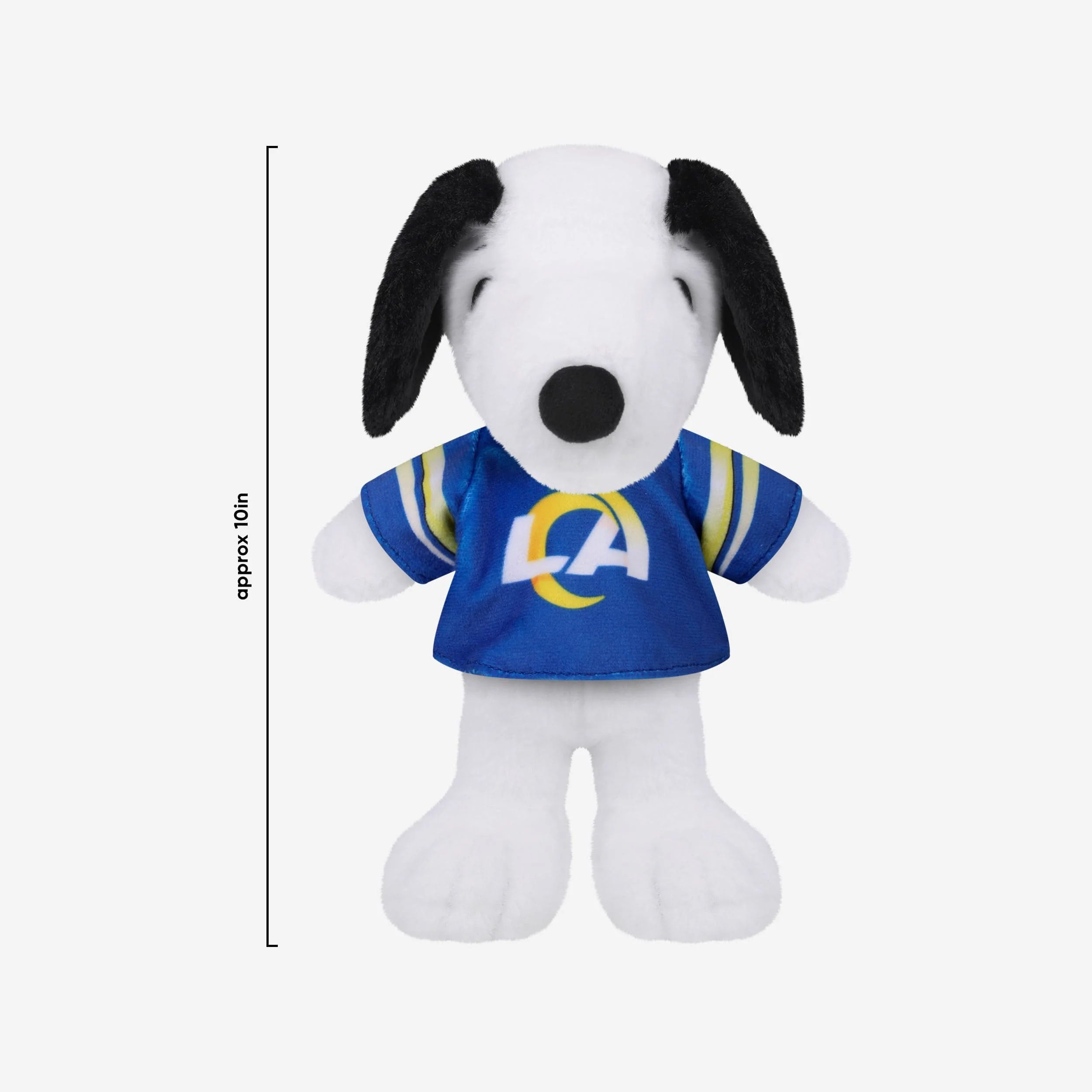 Los Angeles Rams Snoopy Peanuts Team Jersey Plush - Image 3