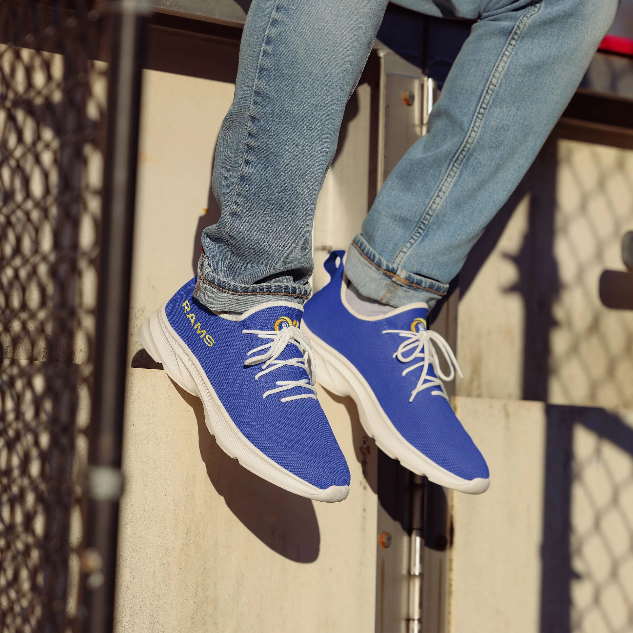 Los Angeles Rams Team Color Sneakers - Image 3