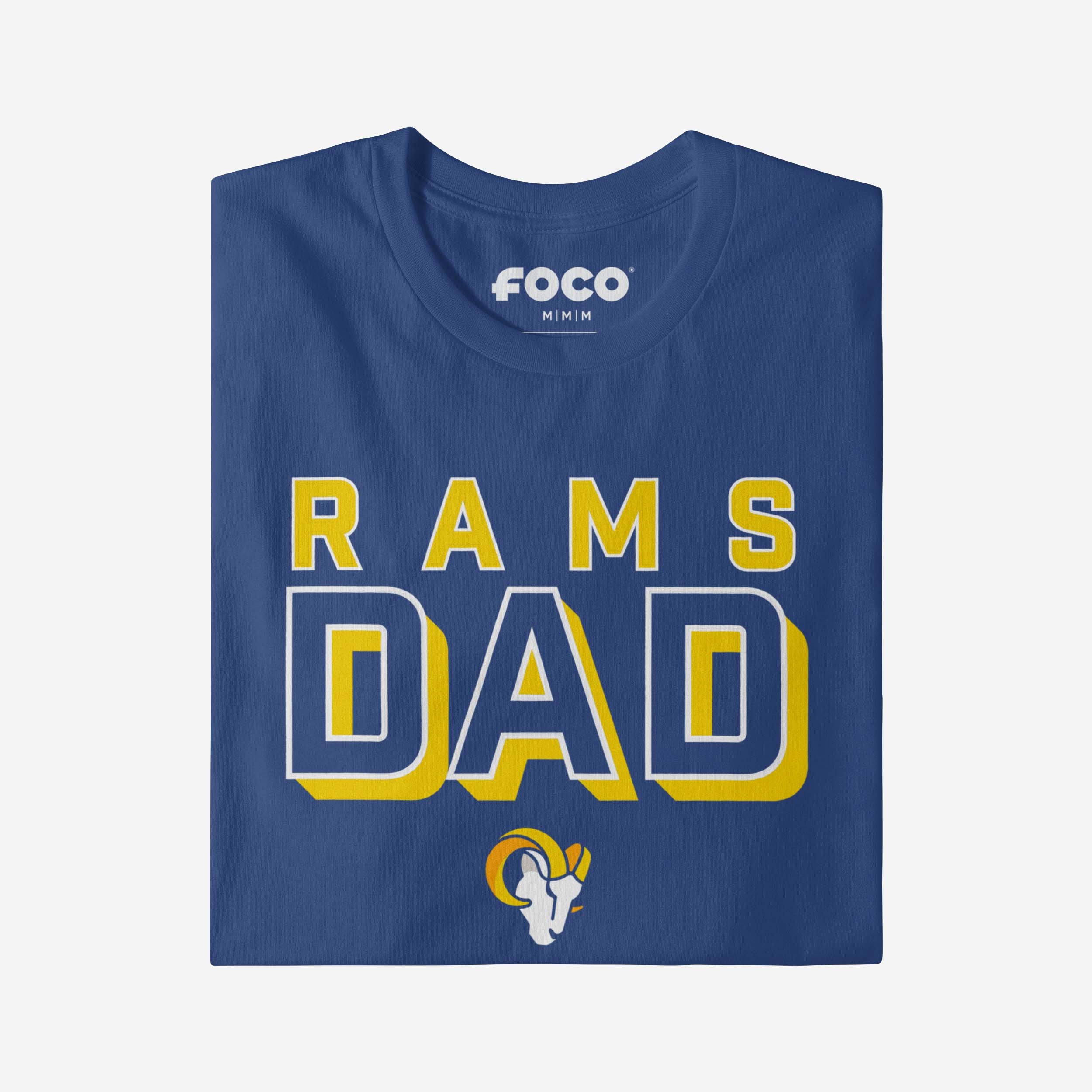 Los Angeles Rams Team Dad T-Shirt - Image 4
