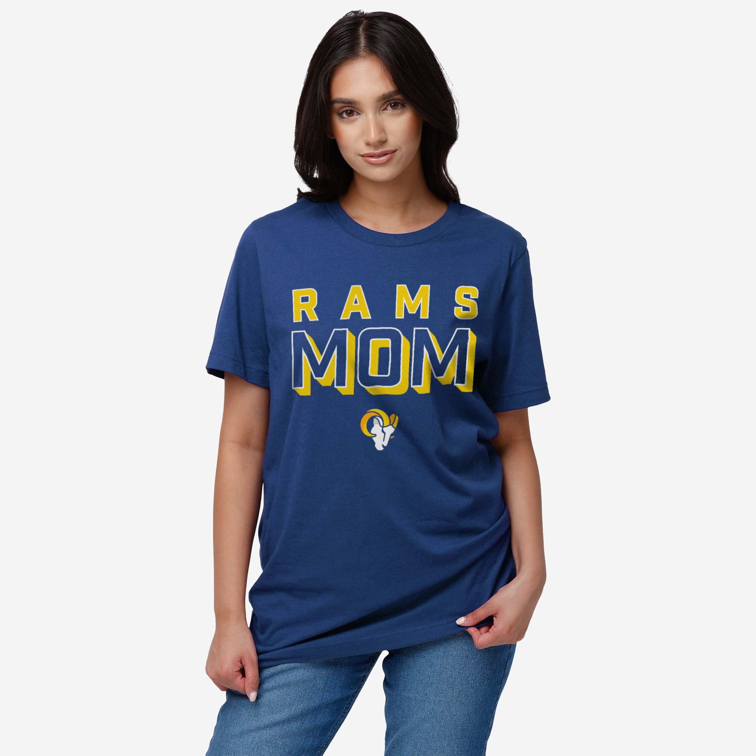 Los Angeles Rams Team Mom T-Shirt - Image 2