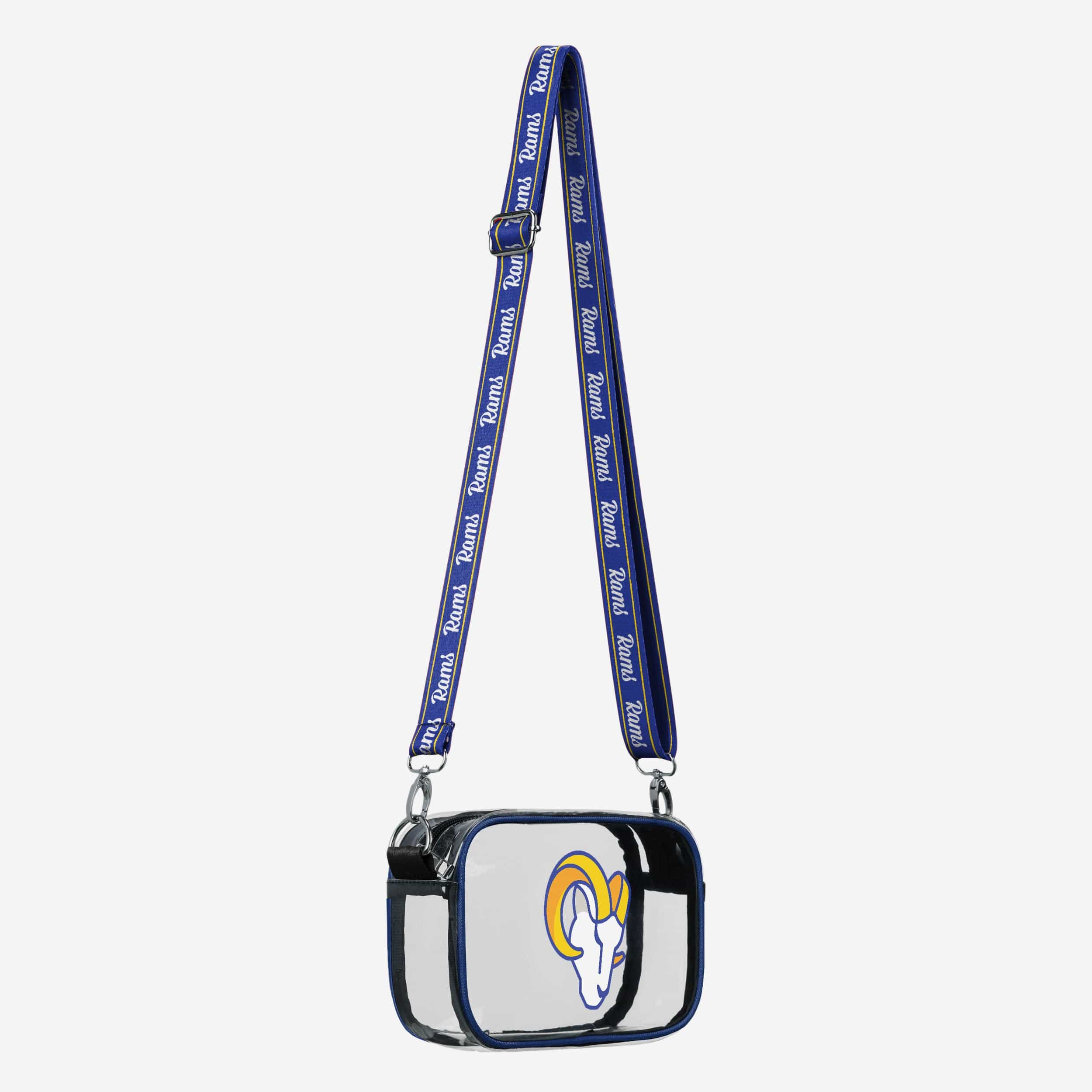 Los Angeles Rams Team Stripe Clear Crossbody Bag - Image 2