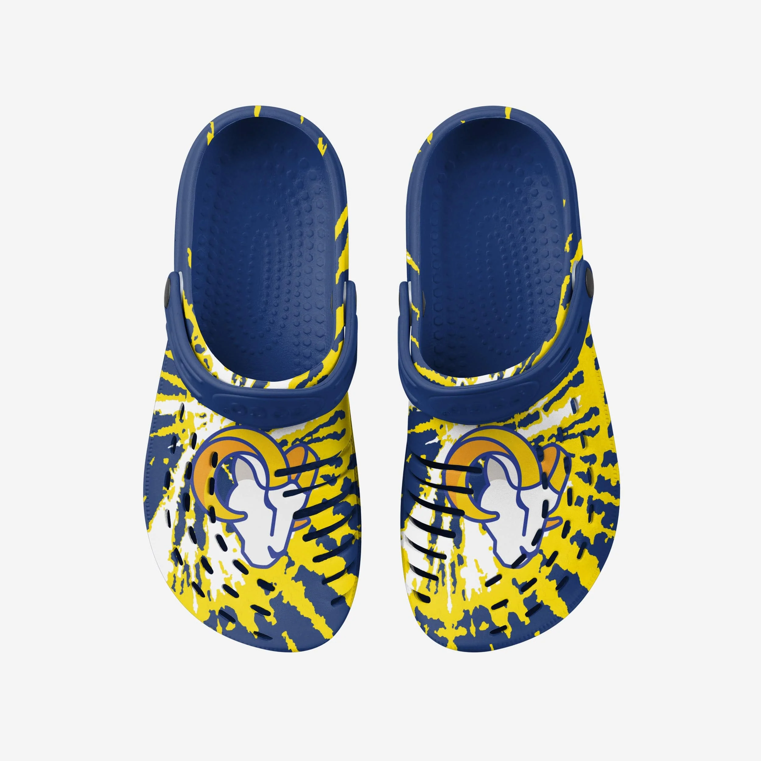 Los Angeles Rams Tie-Dye Clog With Strap - Image 4