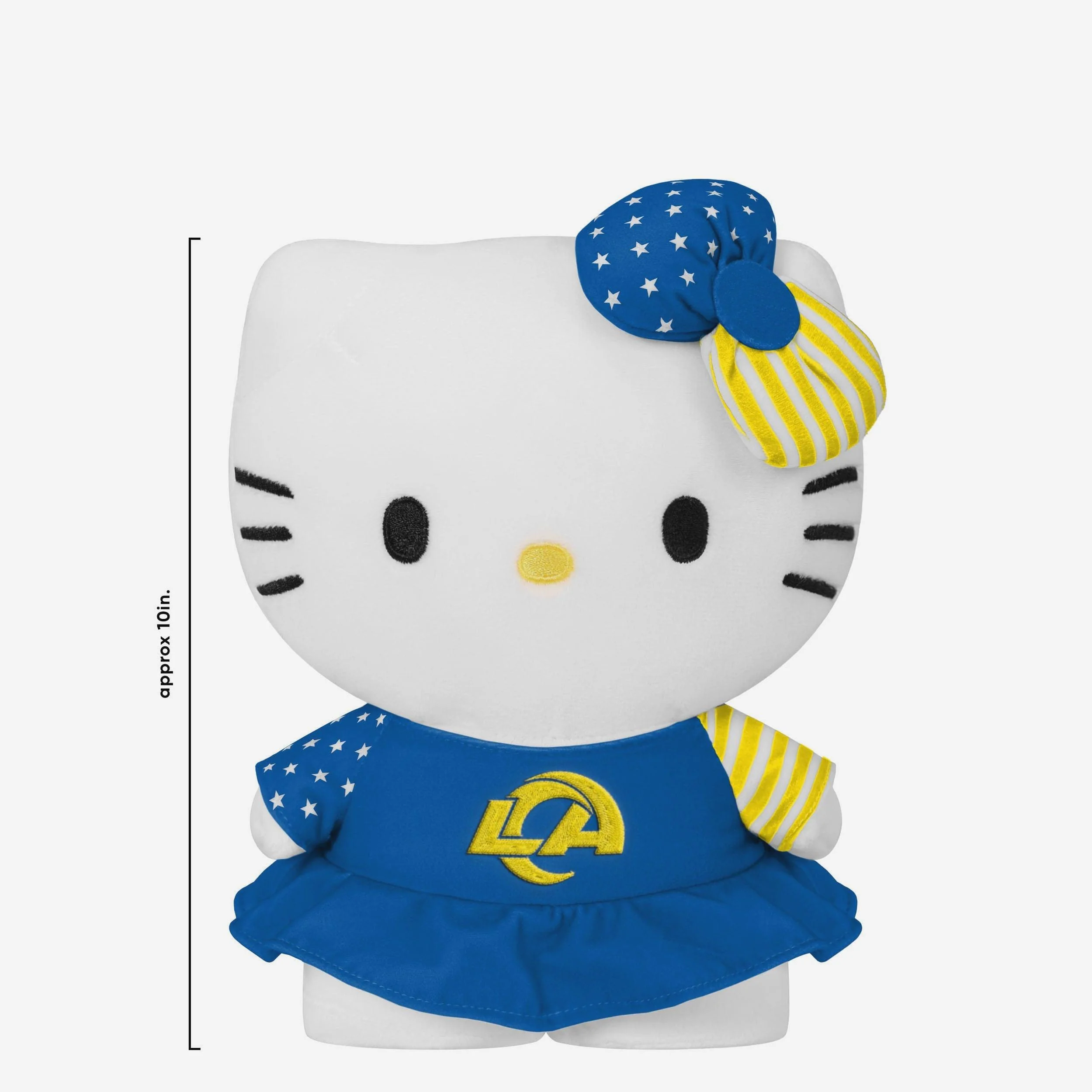 Los Angeles Rams USA Bow Hello Kitty® Americana Plush - Image 2