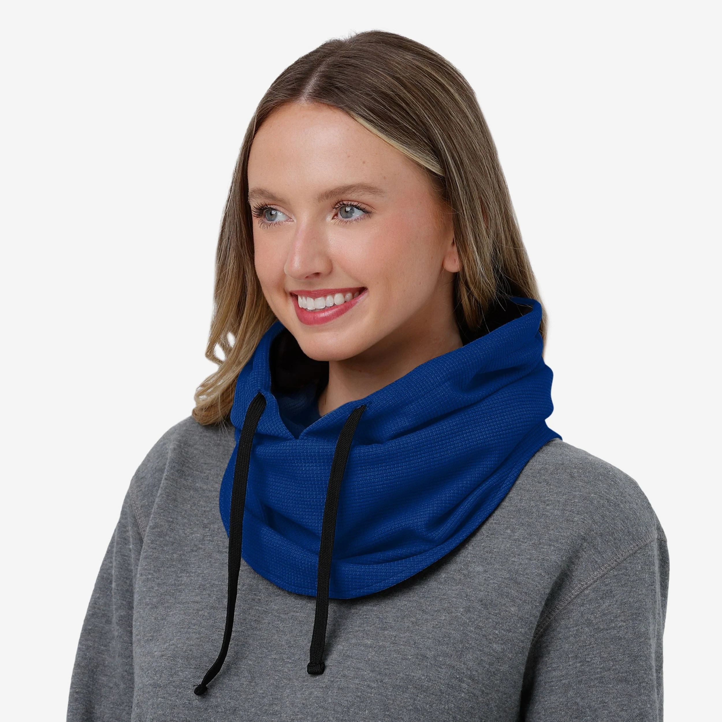 Los Angeles Rams Waffle Drawstring Hooded Gaiter - Image 4