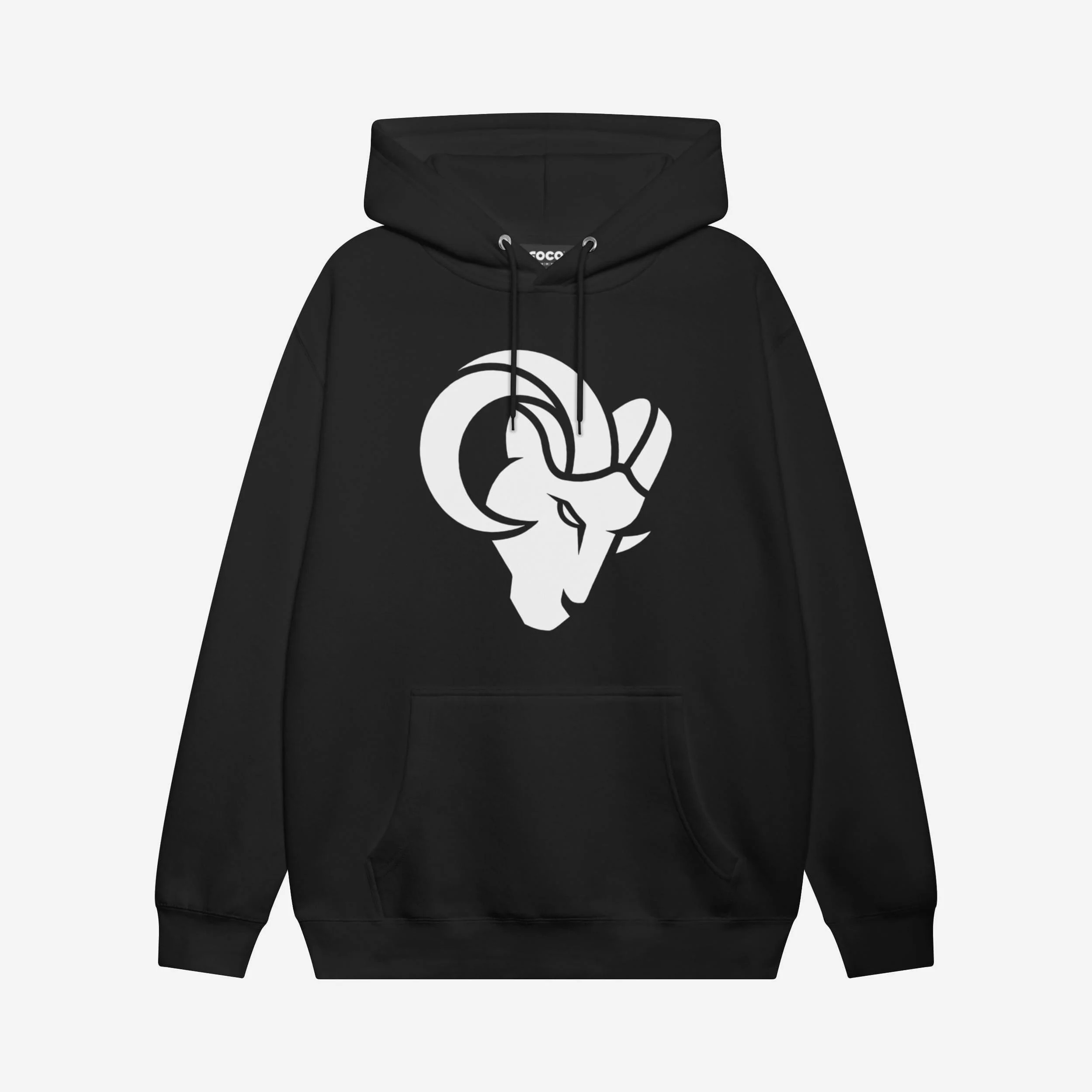 Los Angeles Rams White Logo Hoodie