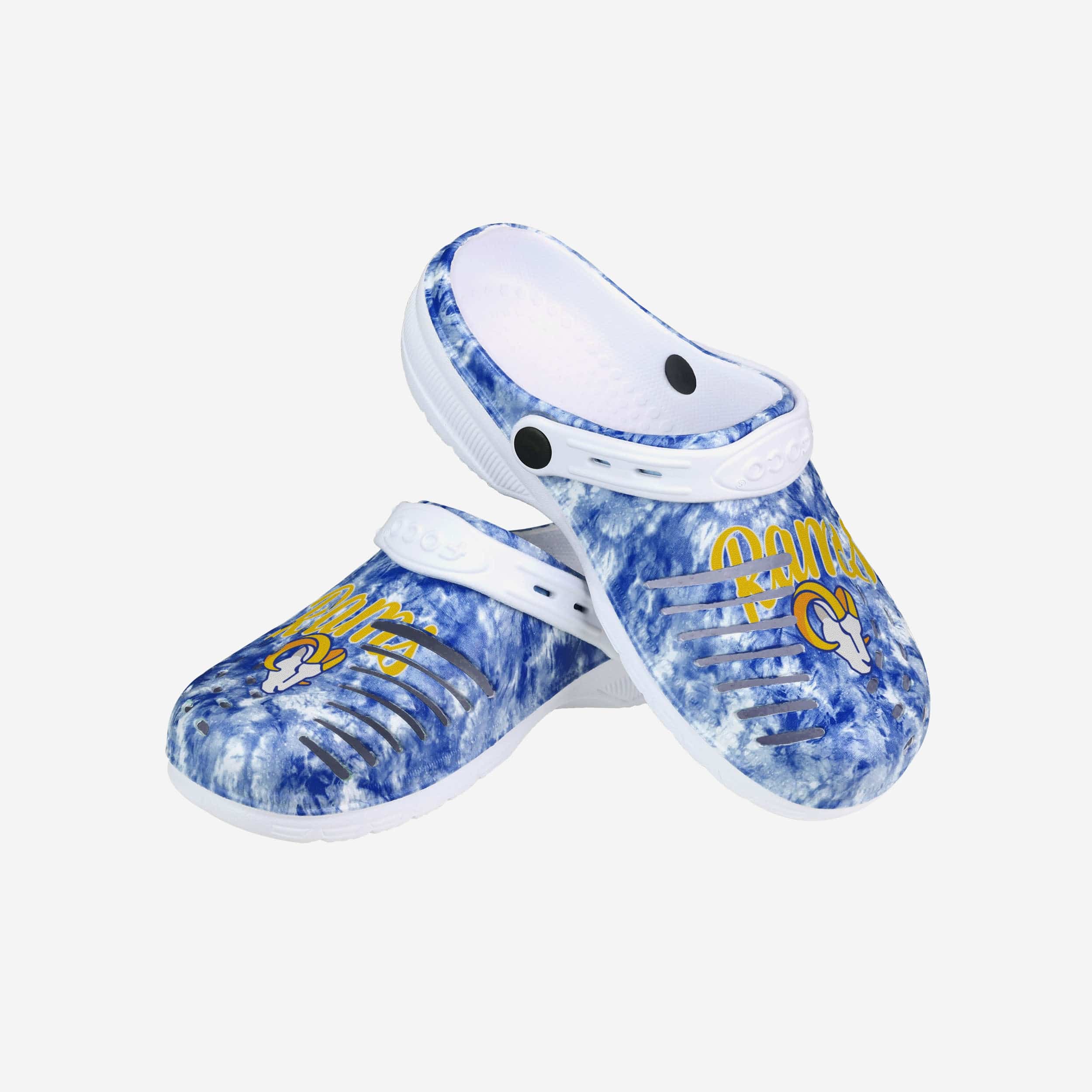 Los Angeles Rams Womens Cloudie Clog With Strap - Image 3