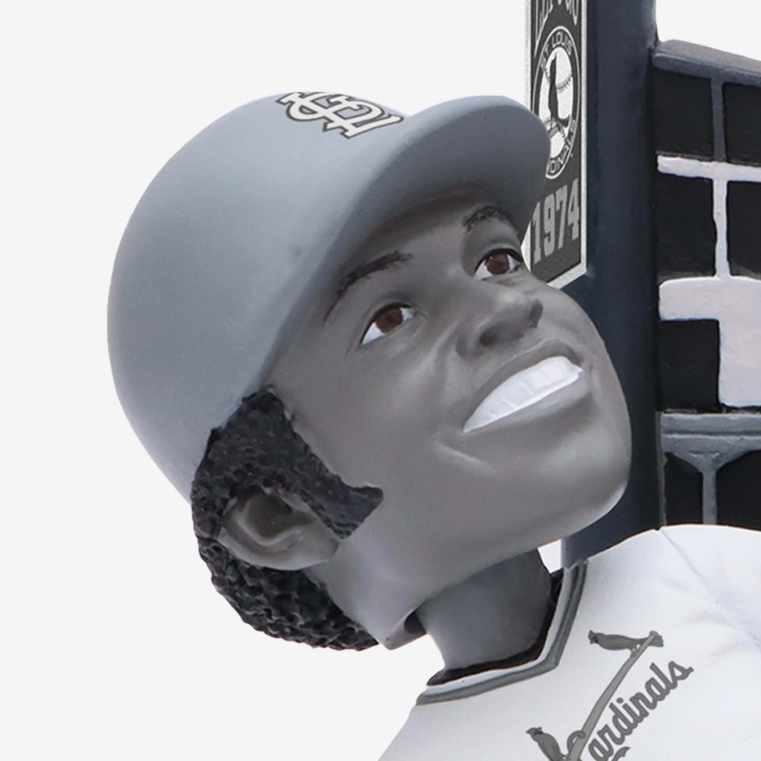 Lou Brock & Jordan Walker St Louis Cardinals Then and Now Bobblehead - Image 3
