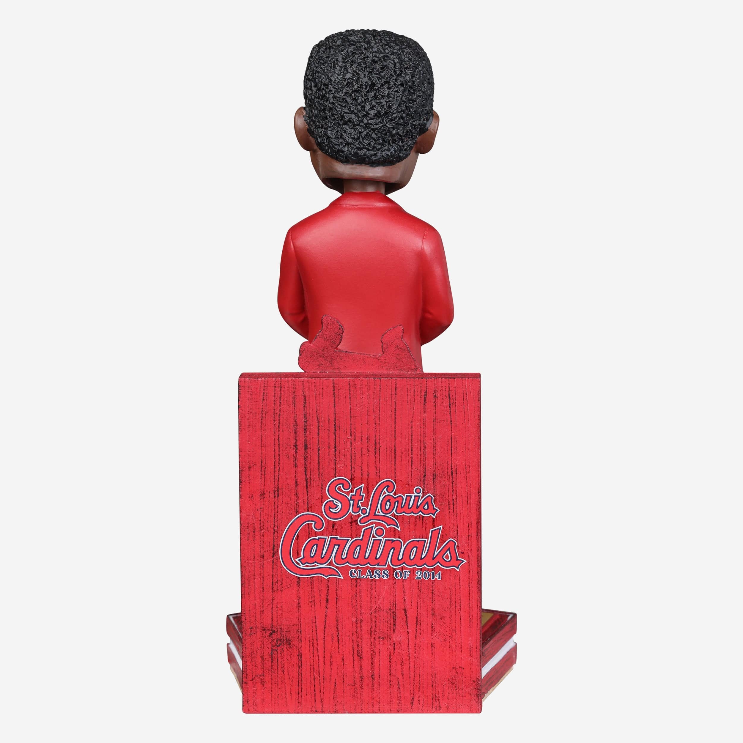 Lou Brock St Louis Cardinals Red Jacket Bobblehead - Image 5