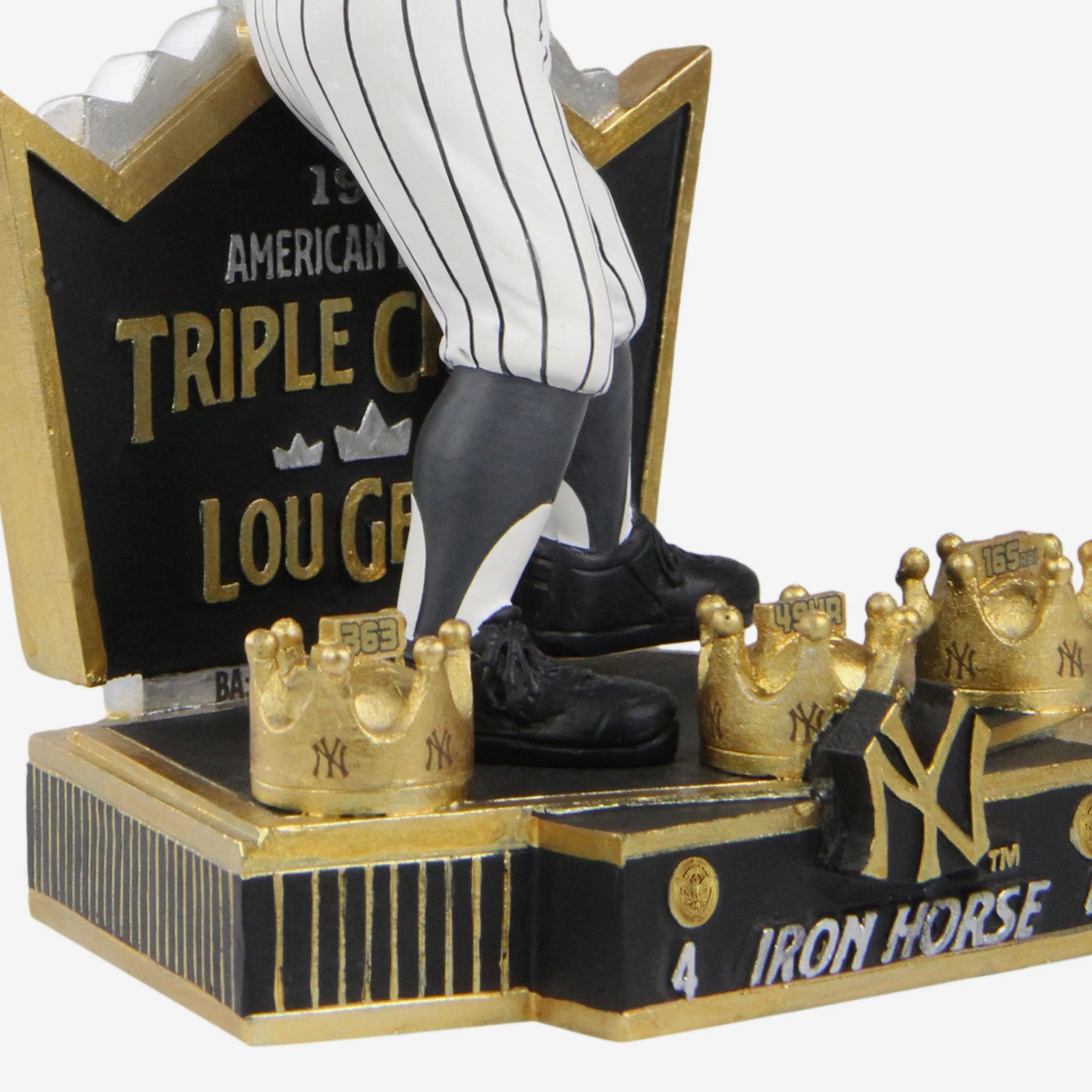 Lou Gehrig New York Yankees 1934 Triple Crown Bobblehead - Image 3