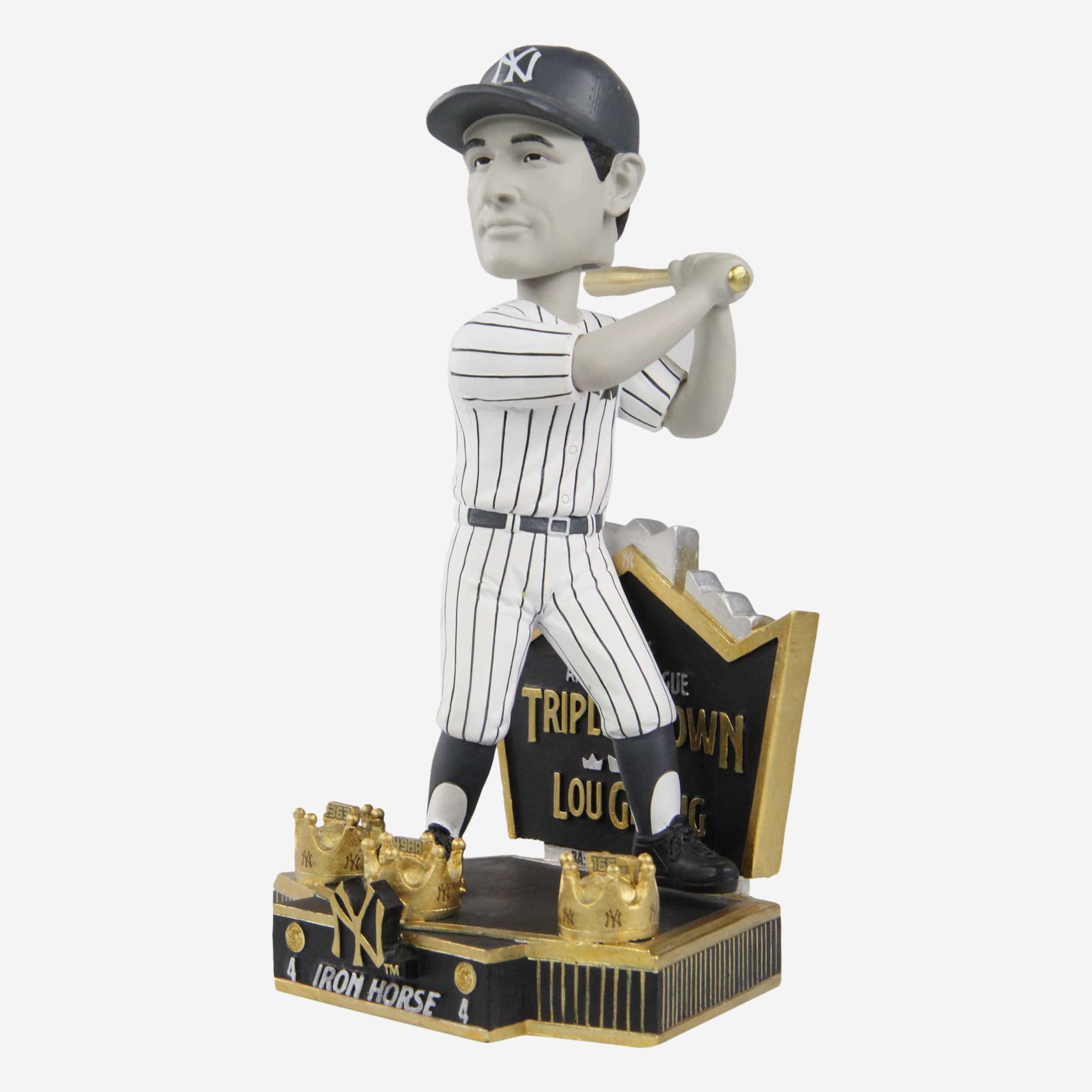 Lou Gehrig New York Yankees 1934 Triple Crown Bobblehead - Image 4