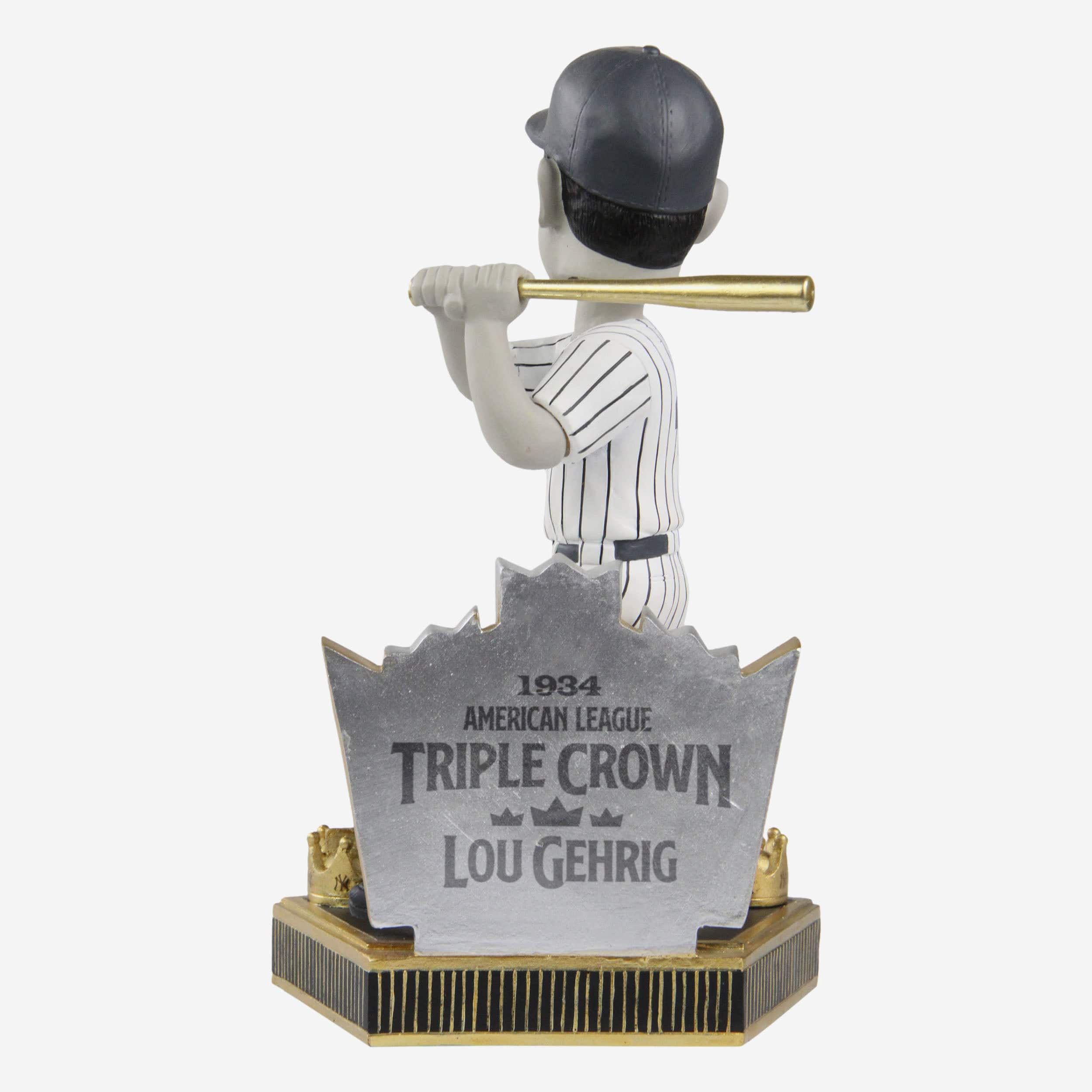 Lou Gehrig New York Yankees 1934 Triple Crown Bobblehead - Image 5