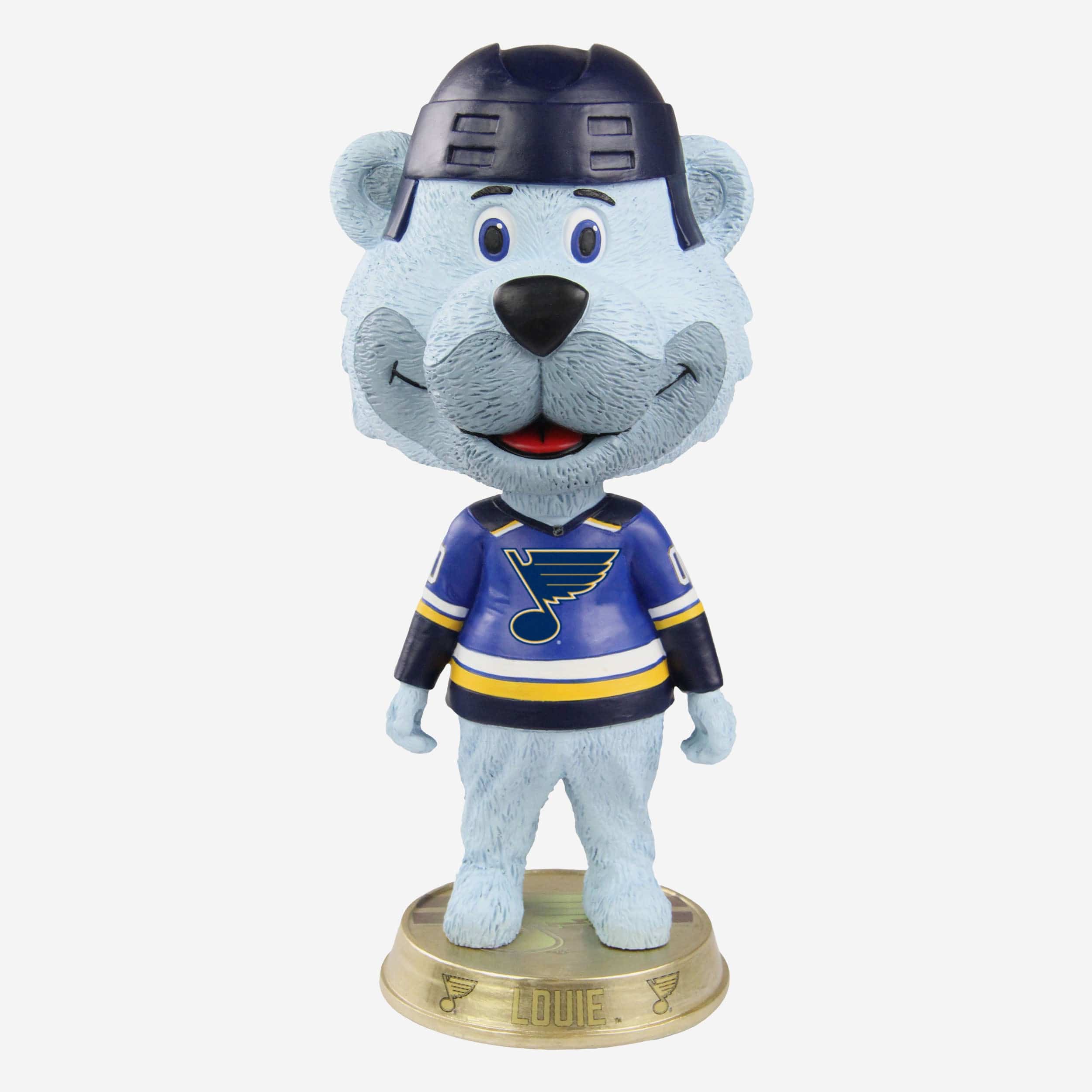 Louie St Louis Blues Mascot Variant Bighead Bobblehead